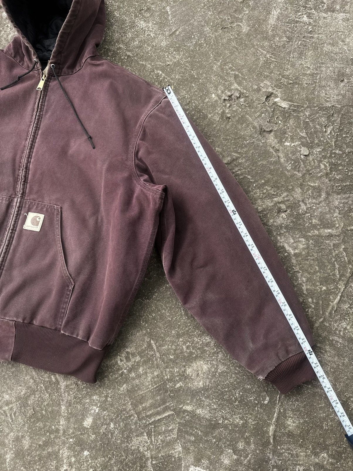 Carhartt Rare!!! Vintage 90s Carhartt J06 BRG Hooded Jacket Boxy XL Size US XL / EU 56 / 4 - 10 Thumbnail