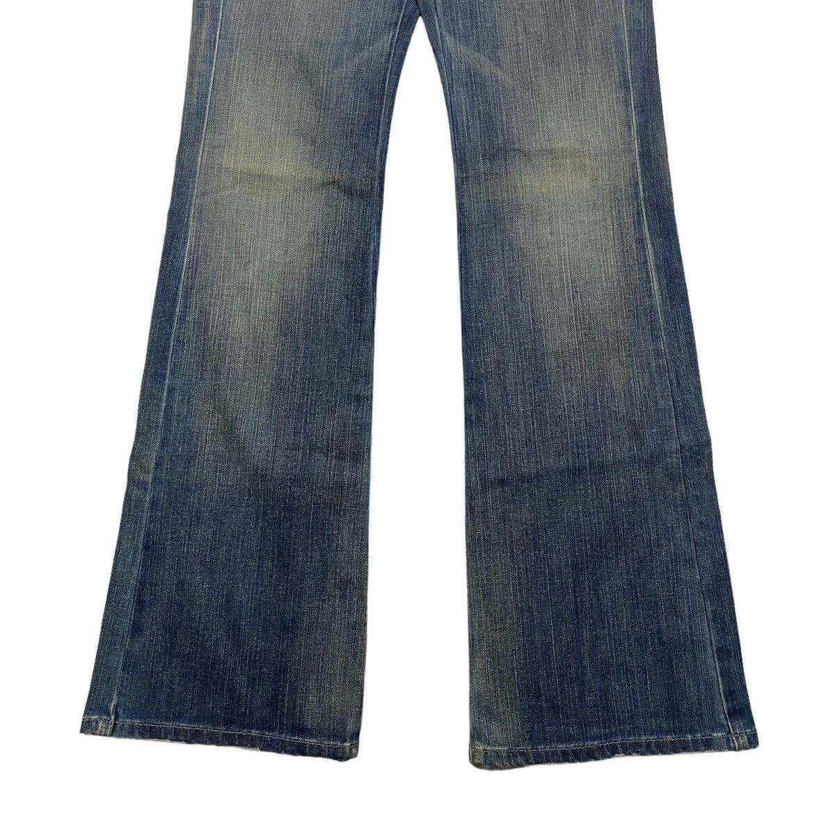 Marithe + Francois Girbaud Marithe Francois Girbaud Denim Flare Jeans Size 28" / US 6 / IT 42 - 6 Thumbnail