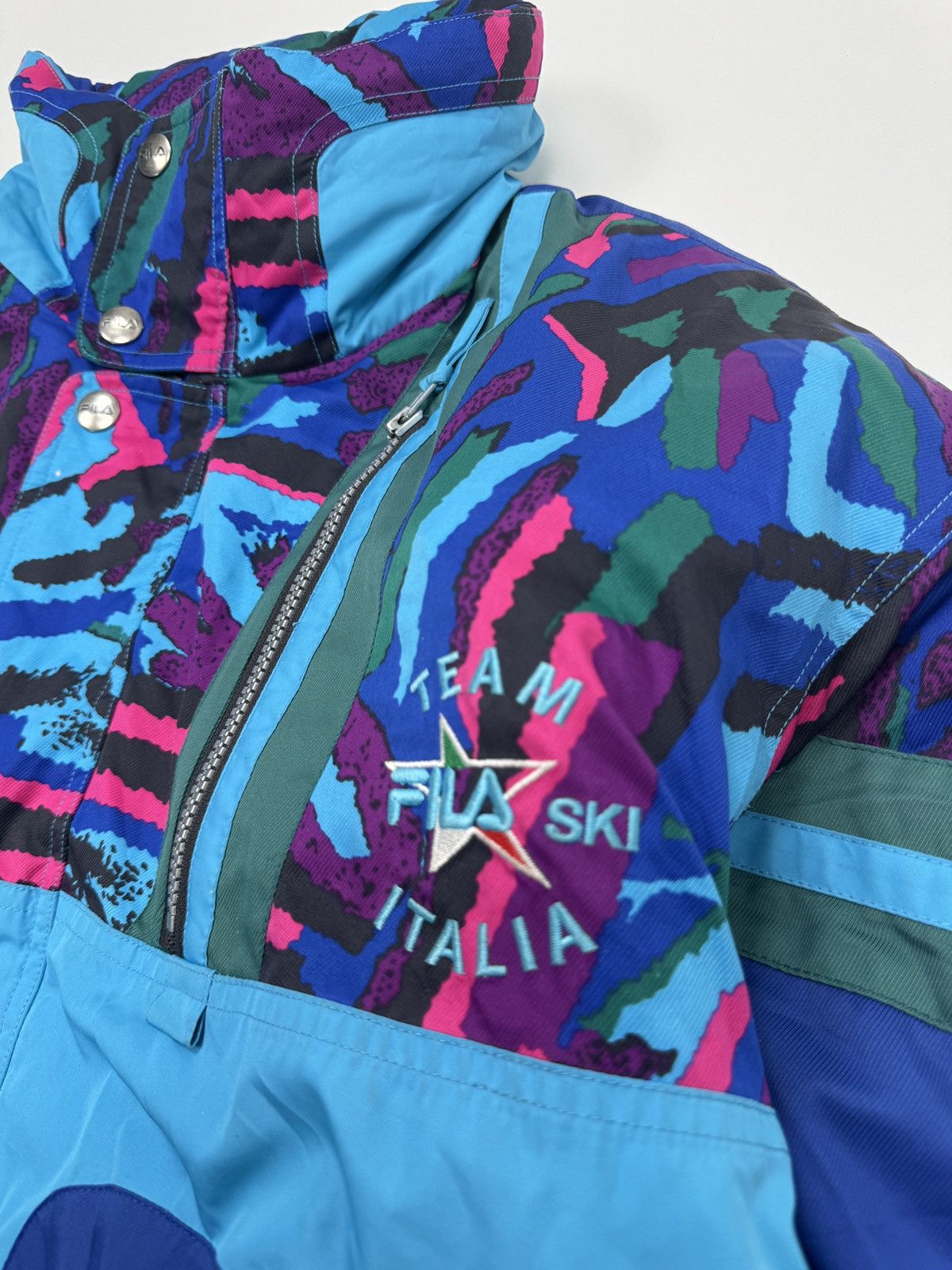 Fila Fila vintage women's ski jacket Size L / US 10 / IT 46 - 3 Thumbnail