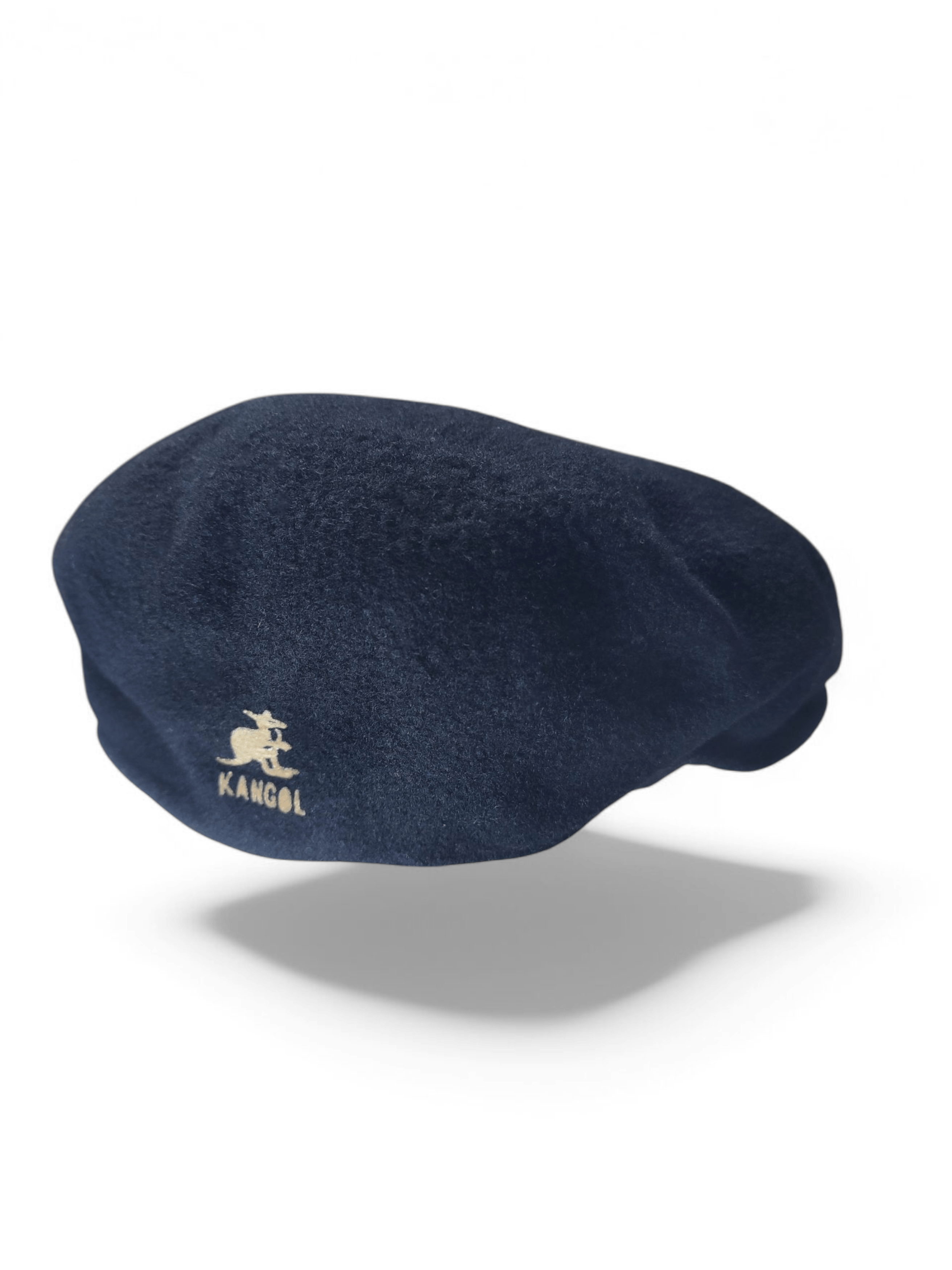 Vintage Kangol Black Wool 504 Flat Cap Kangaroo Logo Vintage Size ONE SIZE - 1 Thumbnail