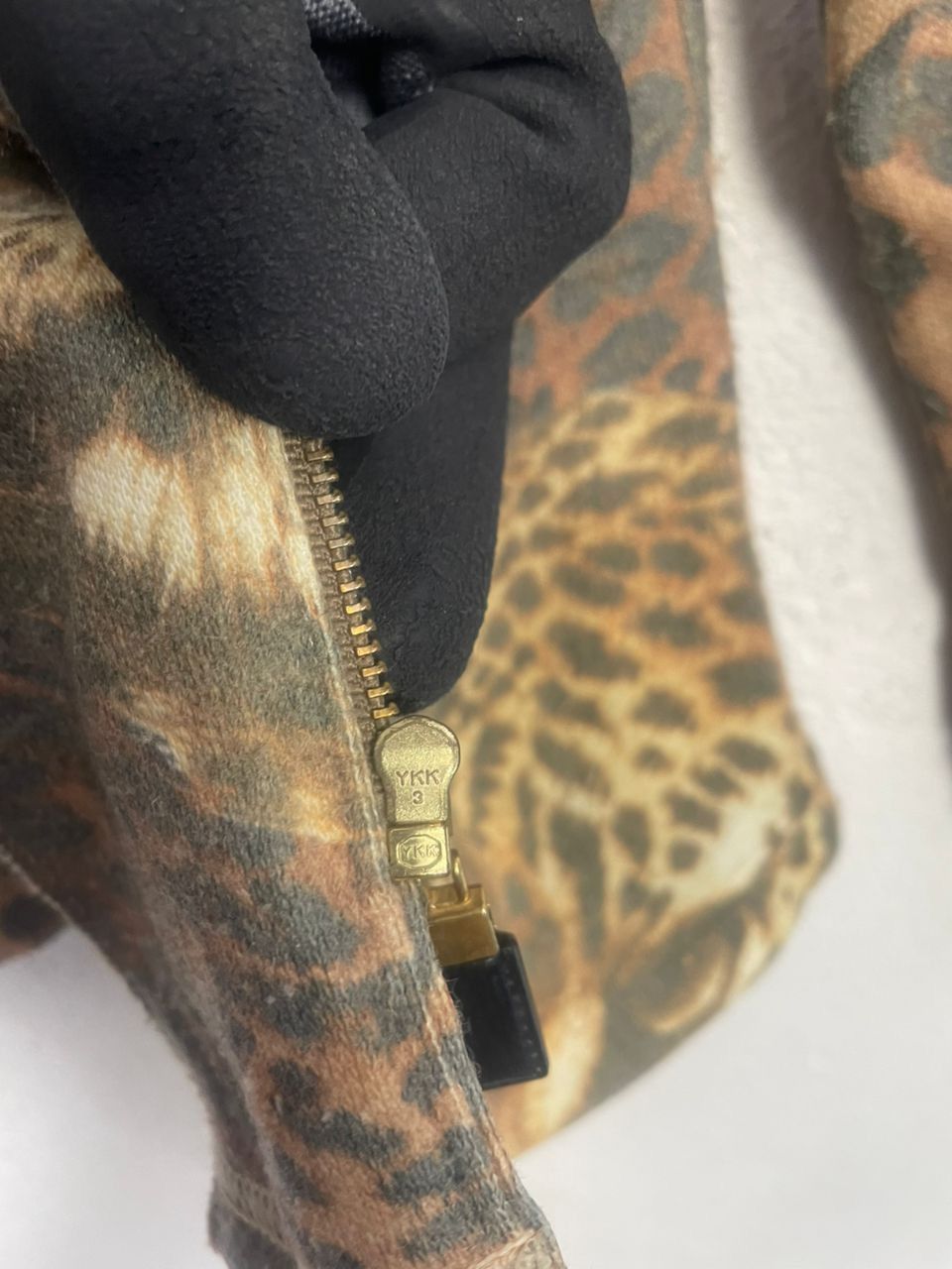 Designer Vintage Leopard Designed Jacket Size M / US 6-8 / IT 42-44 - 4 Thumbnail
