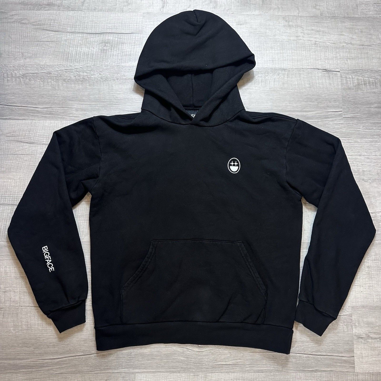 Other Big Face Brand EK-H-01 Evergreen Kit Pullover Black Hoodie Size US L / EU 52-54 / 3 - 1 Thumbnail