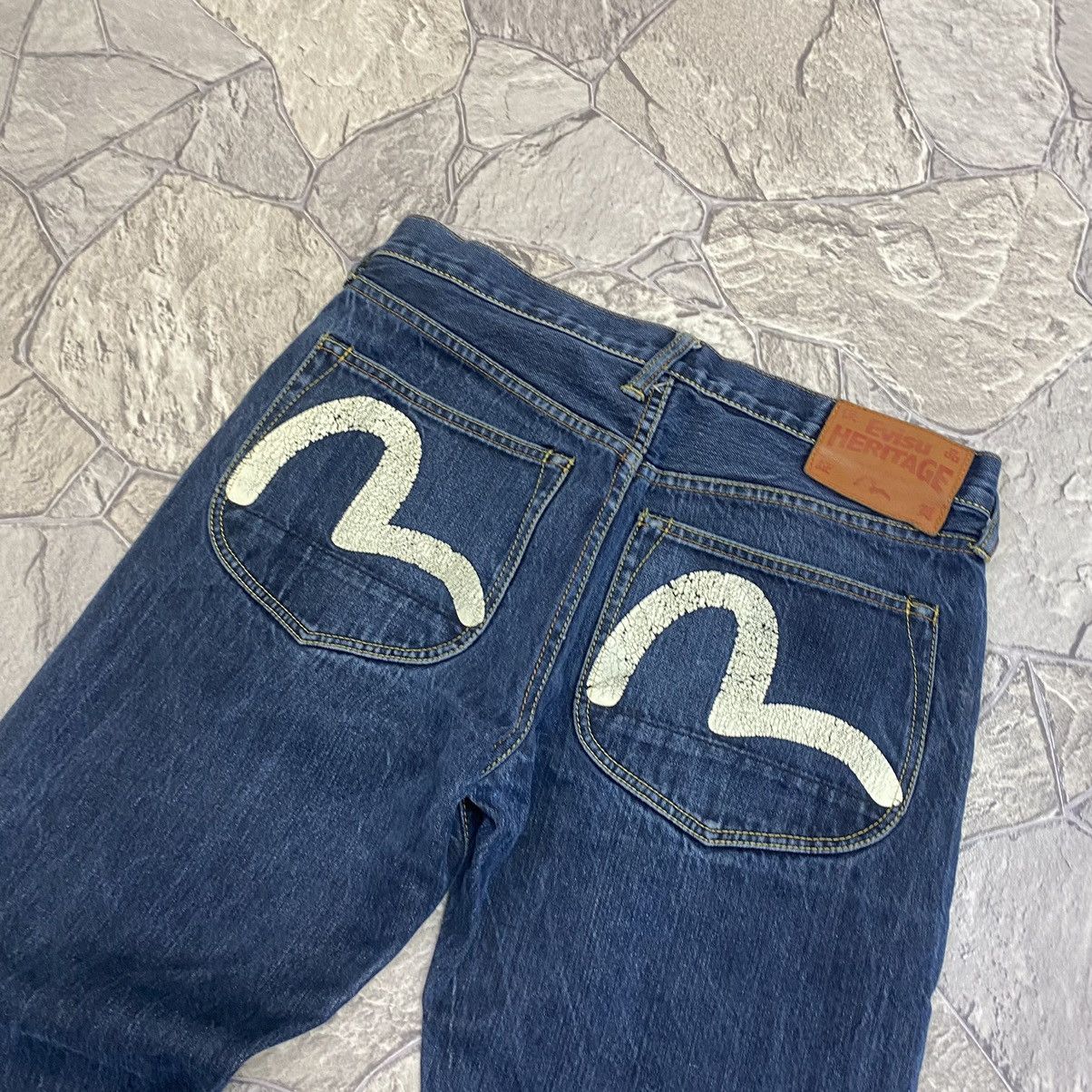 Evisu Evisu Jeans Embroidered Logo Y2K Size US 32 / EU 48 - 3 Thumbnail