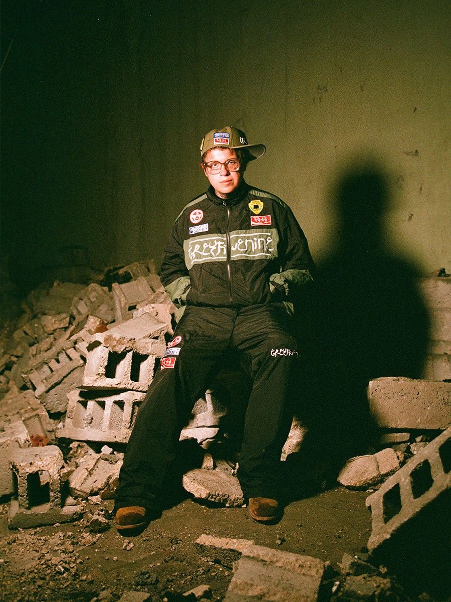 Fuck The Population × G59 Records G*59 AFGHAN TRACK JACKET PASHTO FARSi SHELL WiNDBREAKER Size US L / EU 52-54 / 3 - 3 Thumbnail