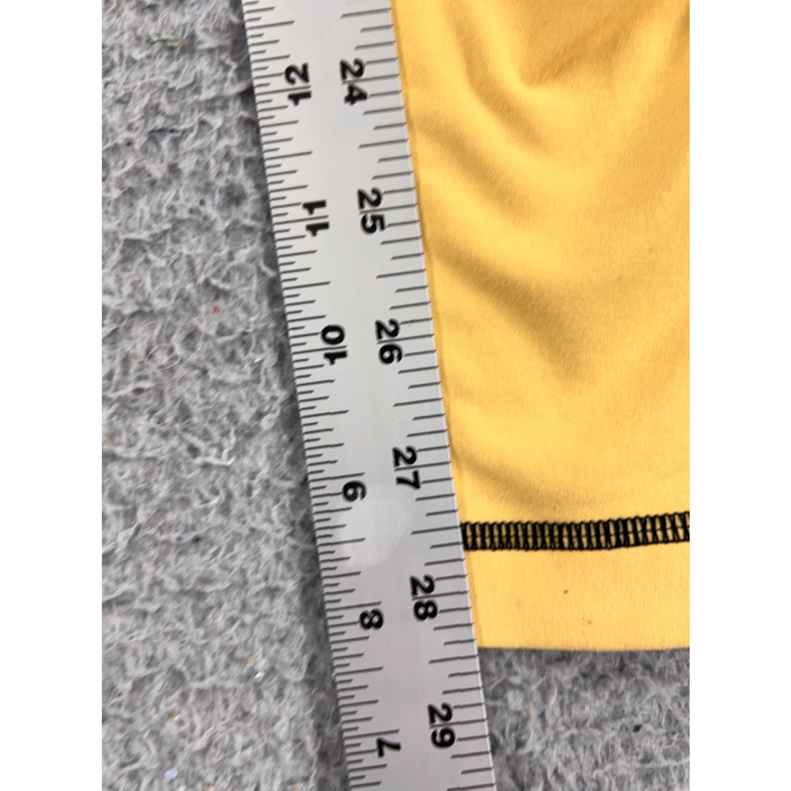 Lululemon Lululemon Wunder Under Pant Colorblock Yellow Blue Women's 4 Yoga Gym Straight Leg 30.5 in Inseam Pants Size 27" / US 4 / IT 40 - 6 Thumbnail