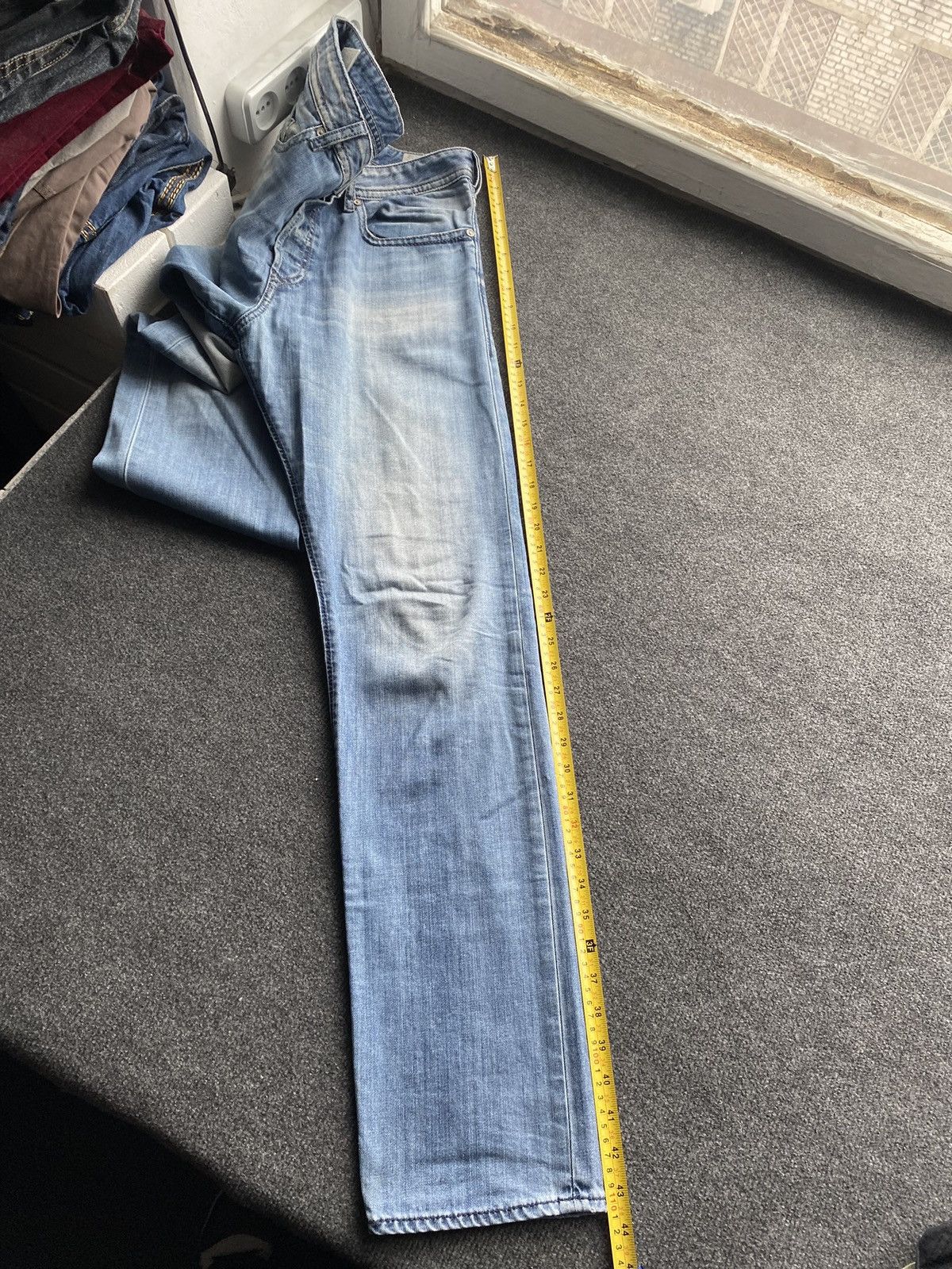 Diesel 🔥Opium Punk Diesel Buster regular slim tapered jeans 31 y2k Size US 31 - 12 Thumbnail