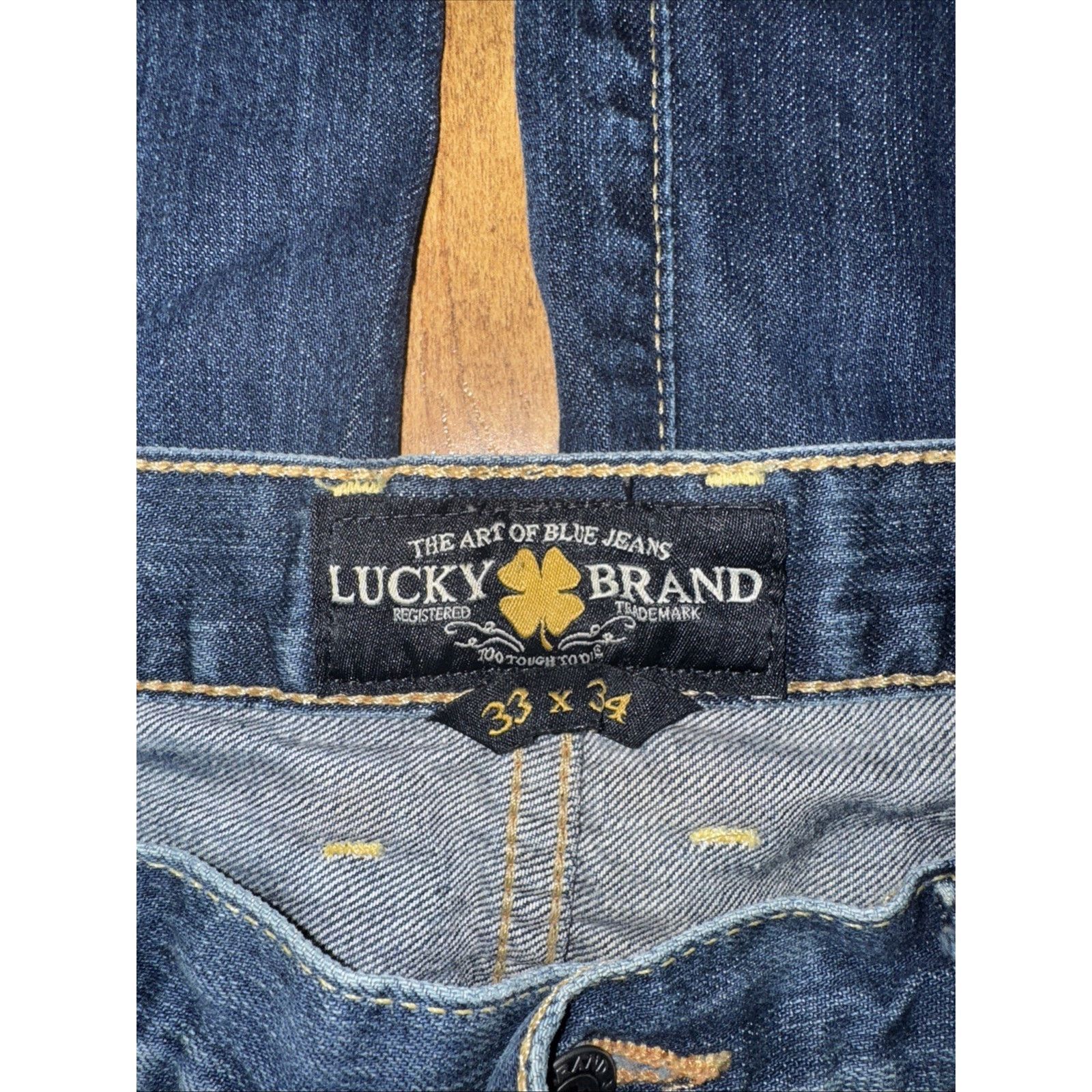Lucky Brand Lucky Brand Blue Jeans 181 Jean 34x35 Measured Size US 34 / EU 50 - 5 Thumbnail