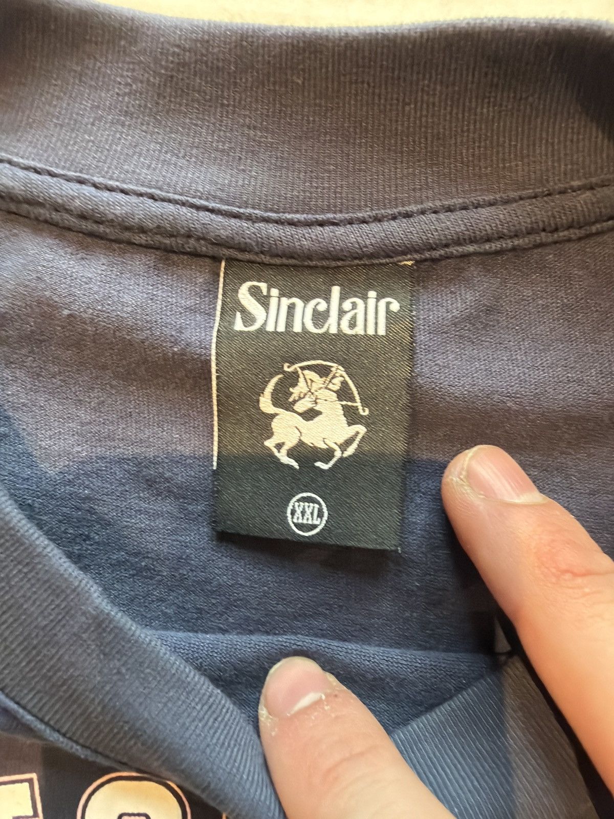 Sinclair Global Sinclair swimming t shirt blue Size US XXL / EU 58 / 5 - 5 Thumbnail