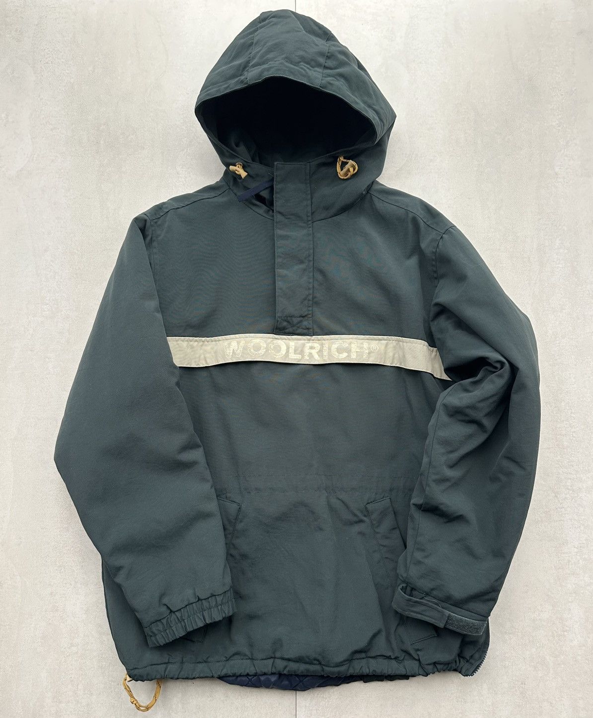 Woolrich Woolen Mills Woolrich Green Vintage Anorak Size US S / EU 44-46 / 1 - 1 Thumbnail