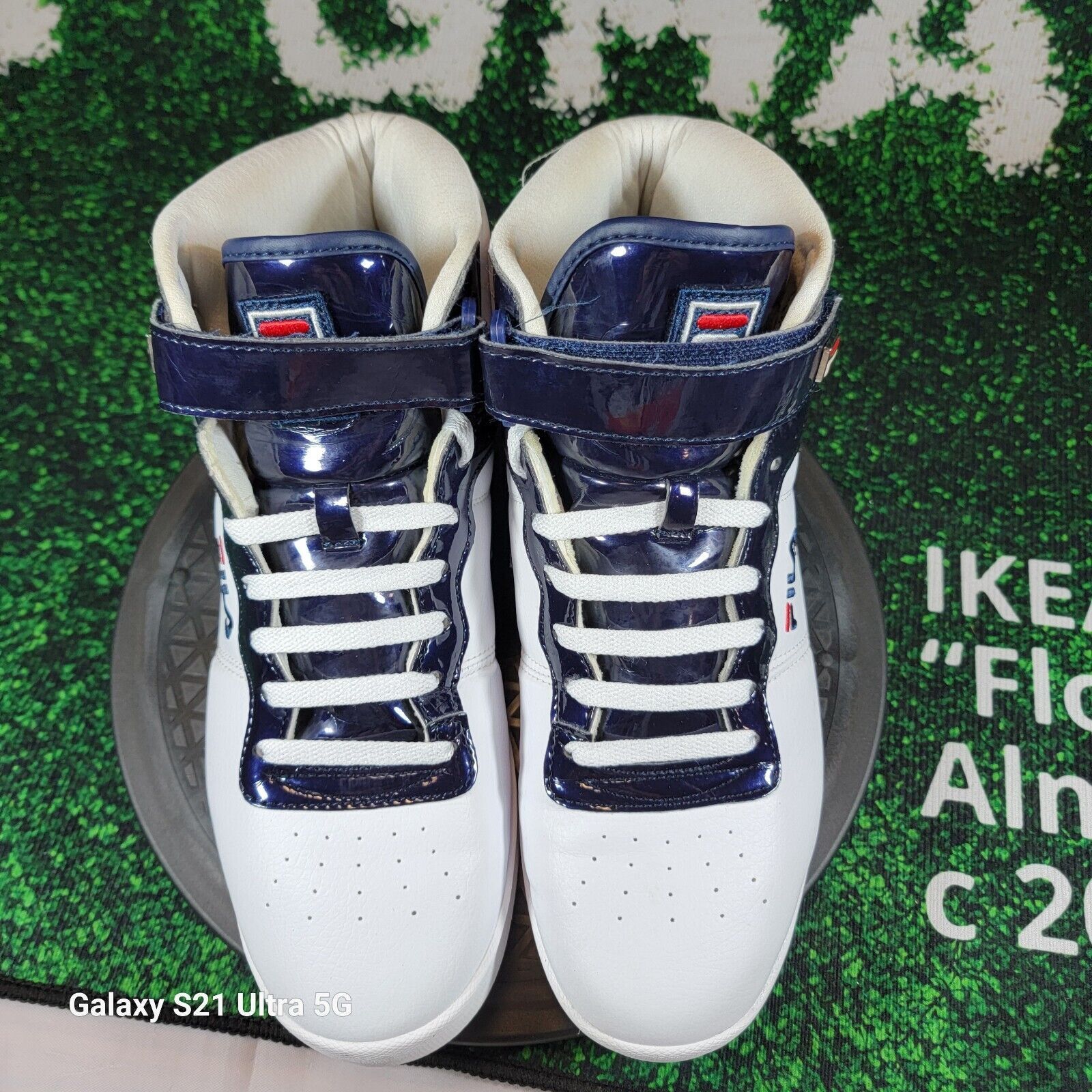 Fila Fila Vulc 13 Mid Anodized White/Blue/Blue 10M Size US 10 / EU 43 - 5 Thumbnail