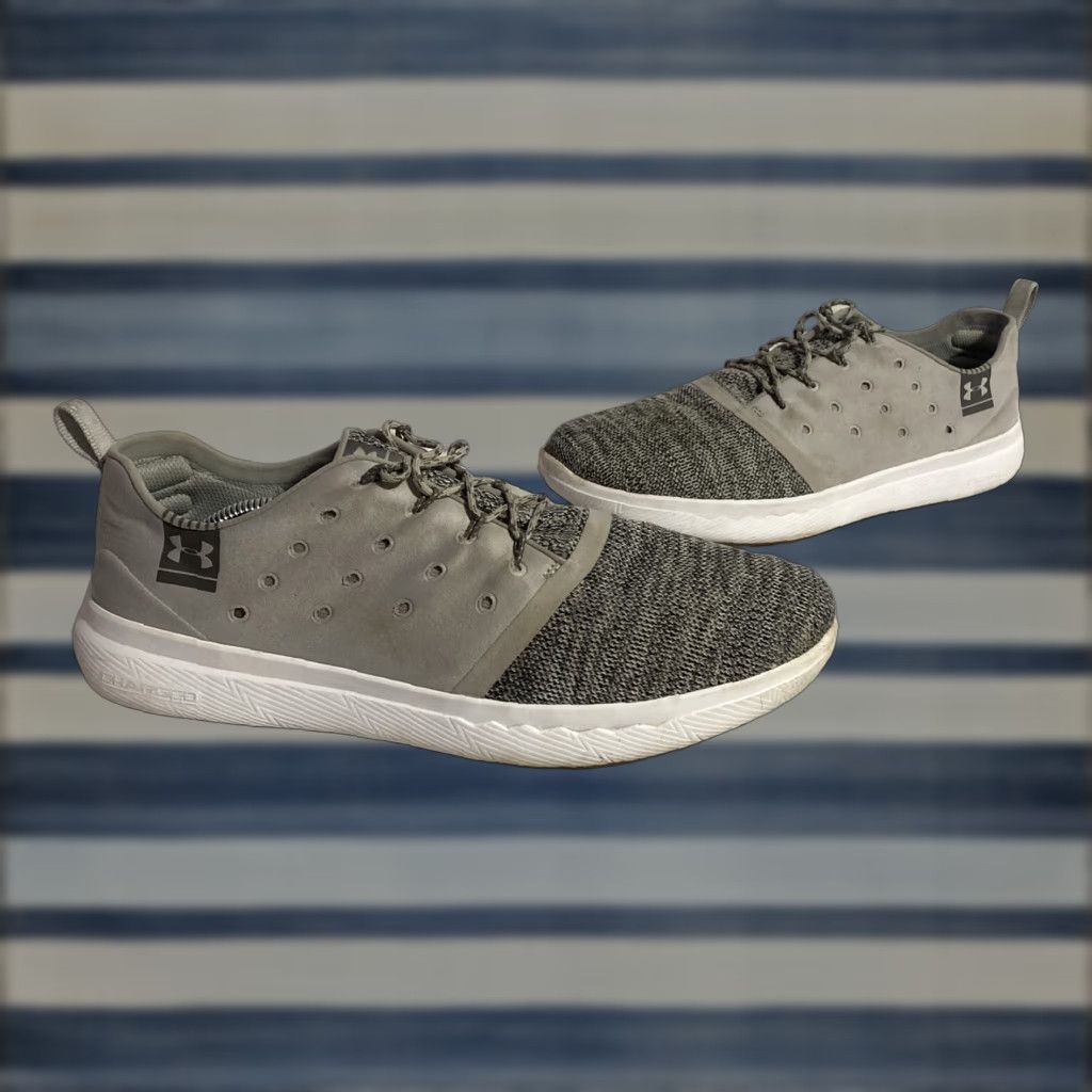 Under Armour Under Armour Shoes Charged 24/7 Gray Athletic Casual Lace Up Low Top Mens Sz 12 Size US L / EU 52-54 / 3 - 1 Thumbnail