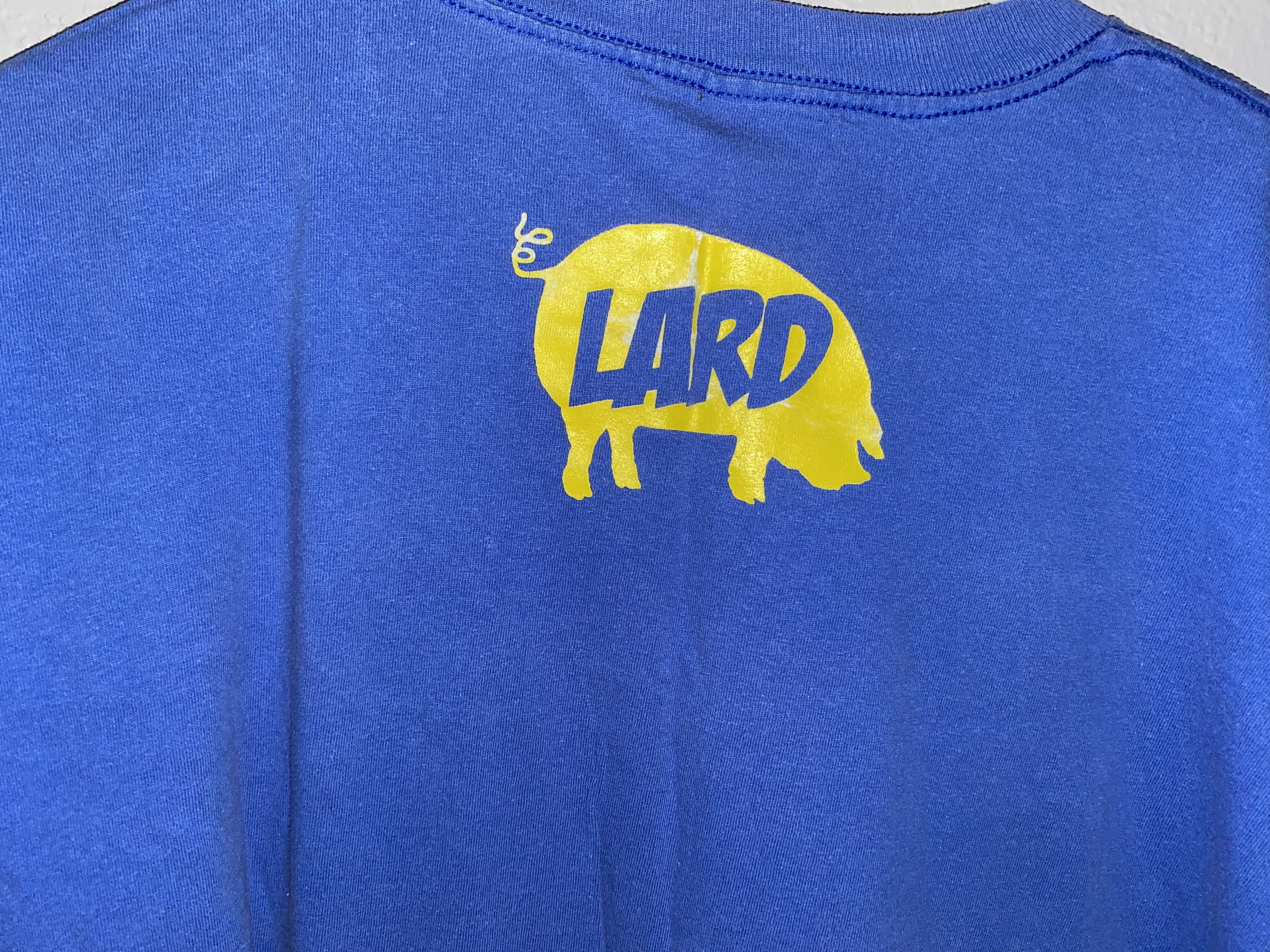 Vintage LARD Streetwear Brand tee t shirt vtg DENVER stussy Supreme! Size US XXL / EU 58 / 5 - 5 Thumbnail