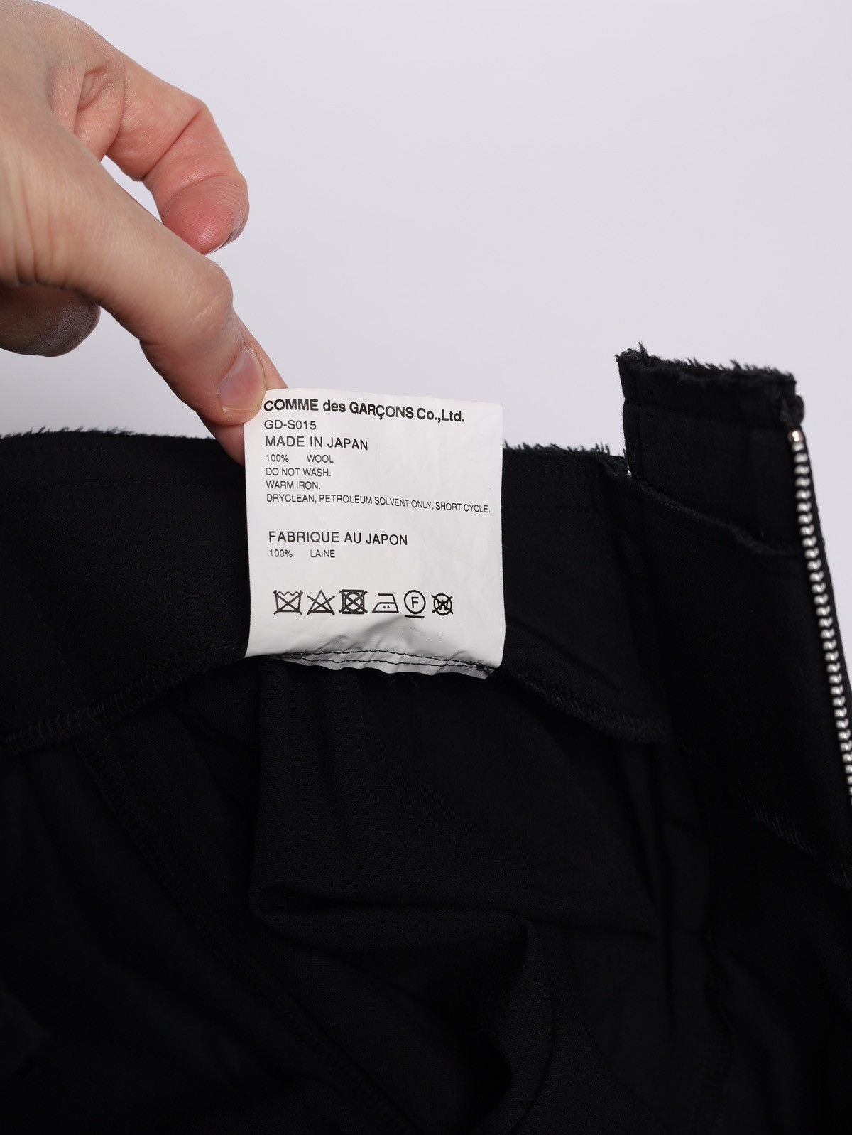 Comme des Garcons Comme Des Garcons Ultra Wide Oversized Skirt Wool Avantgarde Size 26" / US 2 / IT 38 - 7 Thumbnail