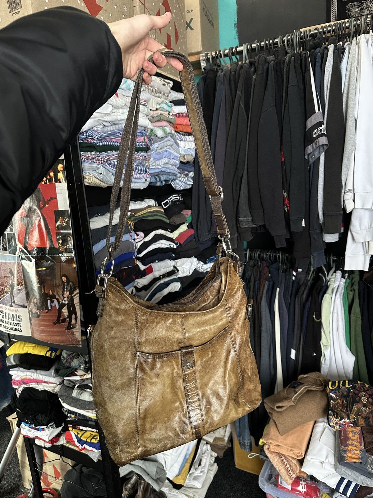 Japanese Brand 🚨Y2K AVANT-GARDE 🚨mesh silver Japan style hand bag Y2K 90s Size ONE SIZE - 1 Thumbnail