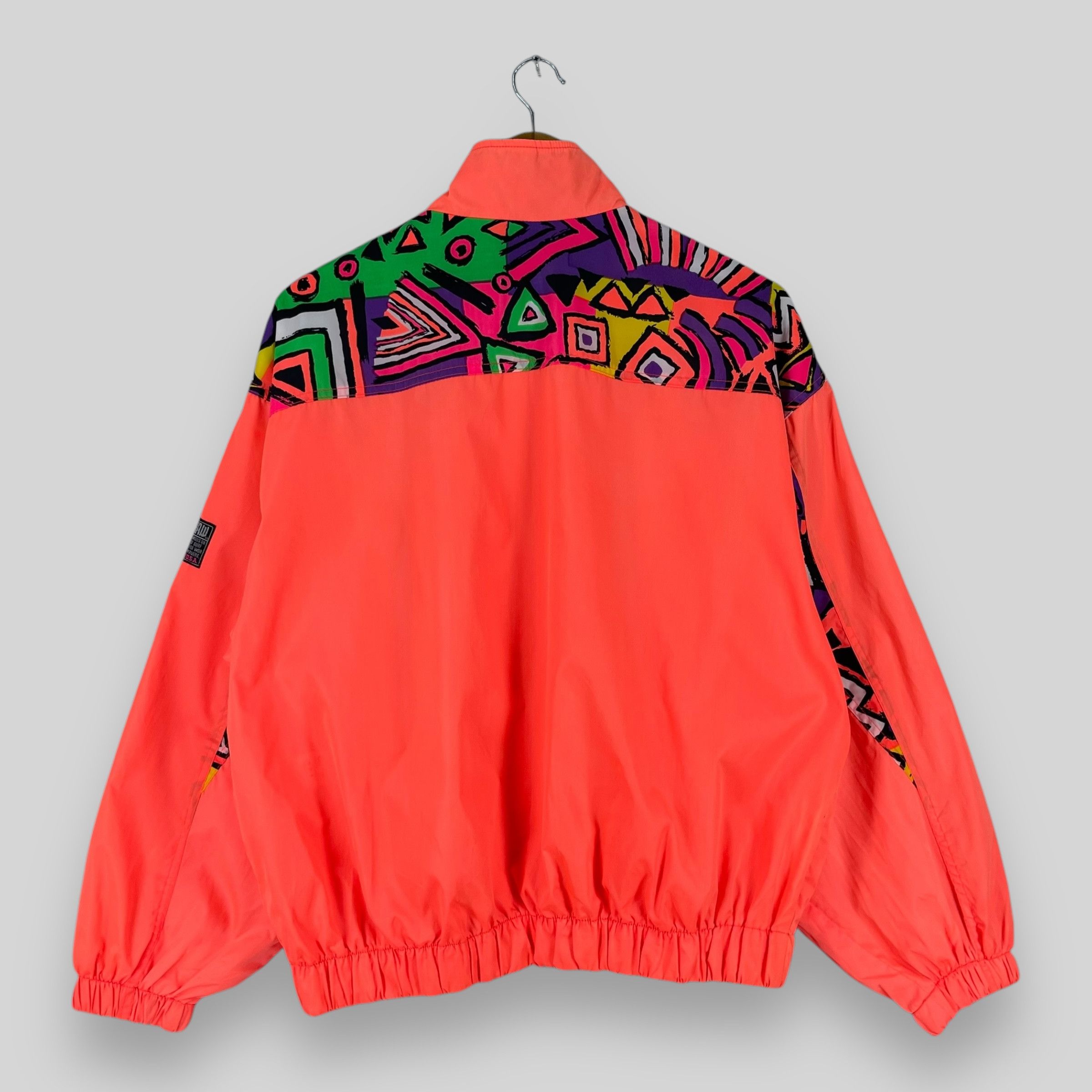 Vintage Vintage K-BRADSHAW Abstract Pattern Windbreaker Jacket Size US M / EU 48-50 / 2 - 10 Thumbnail