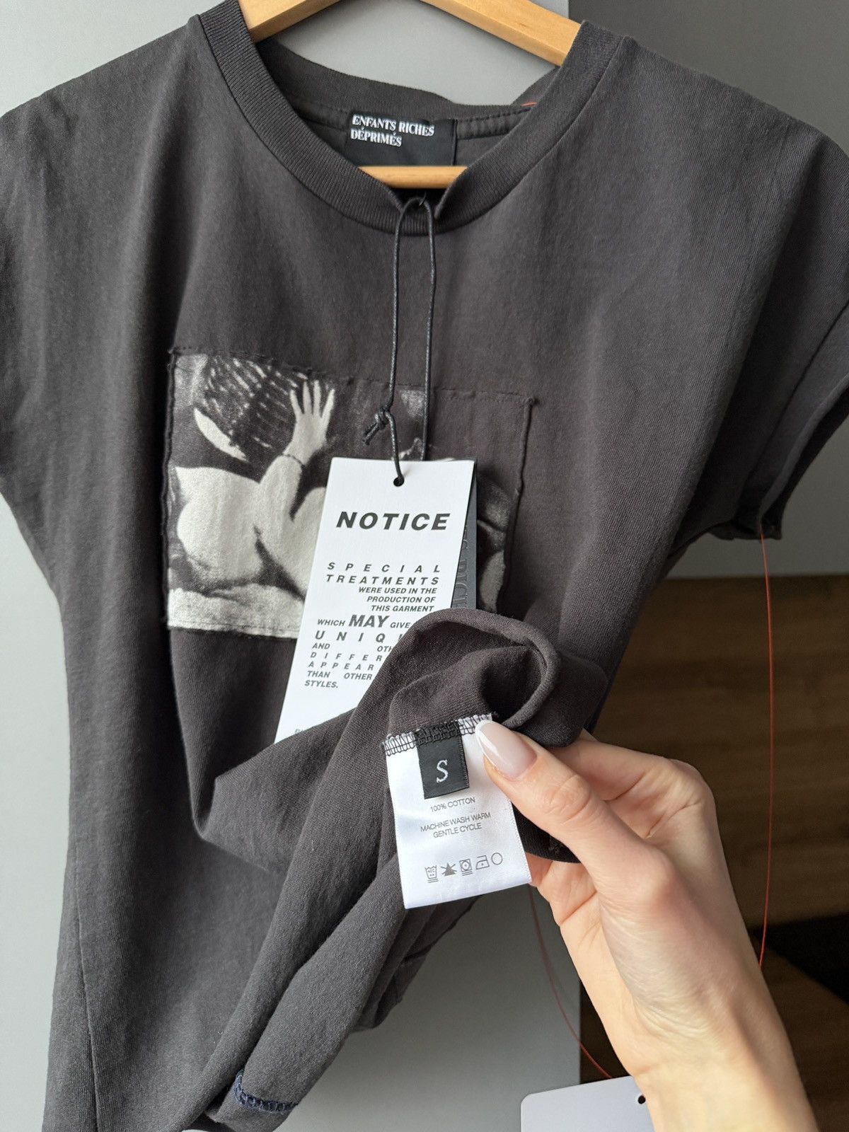 Enfants Riches Deprimes Enfants Riches Deprimes Demon Assemblage Baby Tee Size S / US 4 / IT 40 - 4 Thumbnail