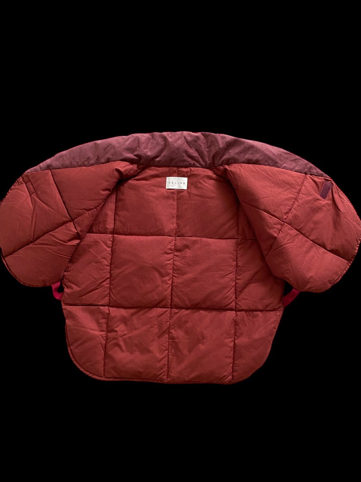 Celine × Vintage Vintage CELINE Puffer Vest nice design Size US M / EU 48-50 / 2 - 7 Thumbnail