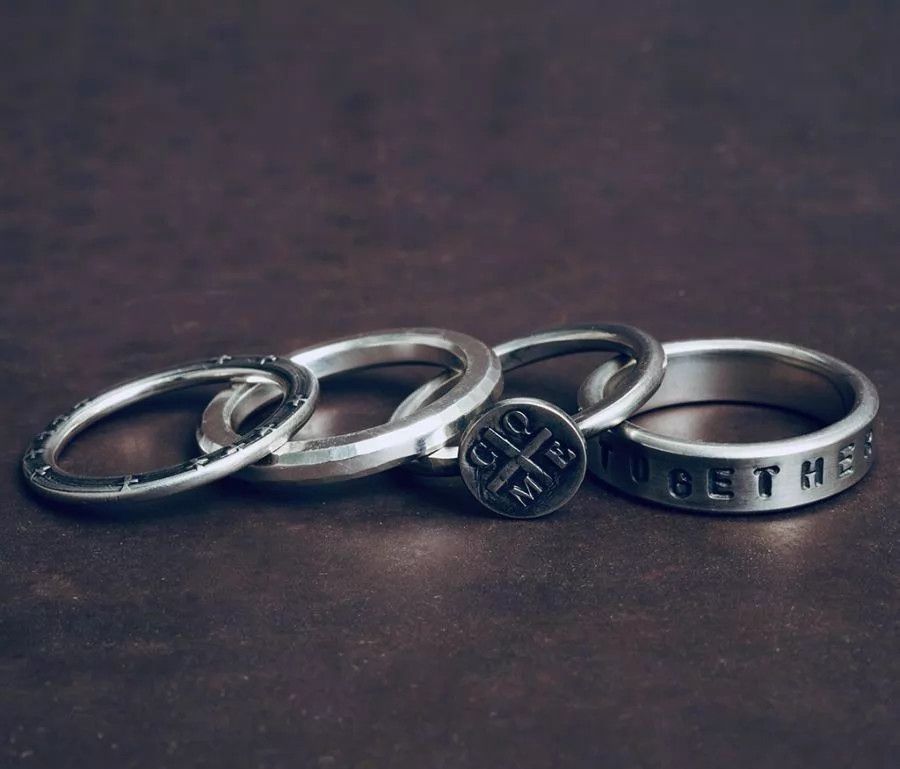 Werkstatt Munchen Werkstatt Munchen M1191 Lyric Engraved Ring S+M Size ONE SIZE - 2 Thumbnail