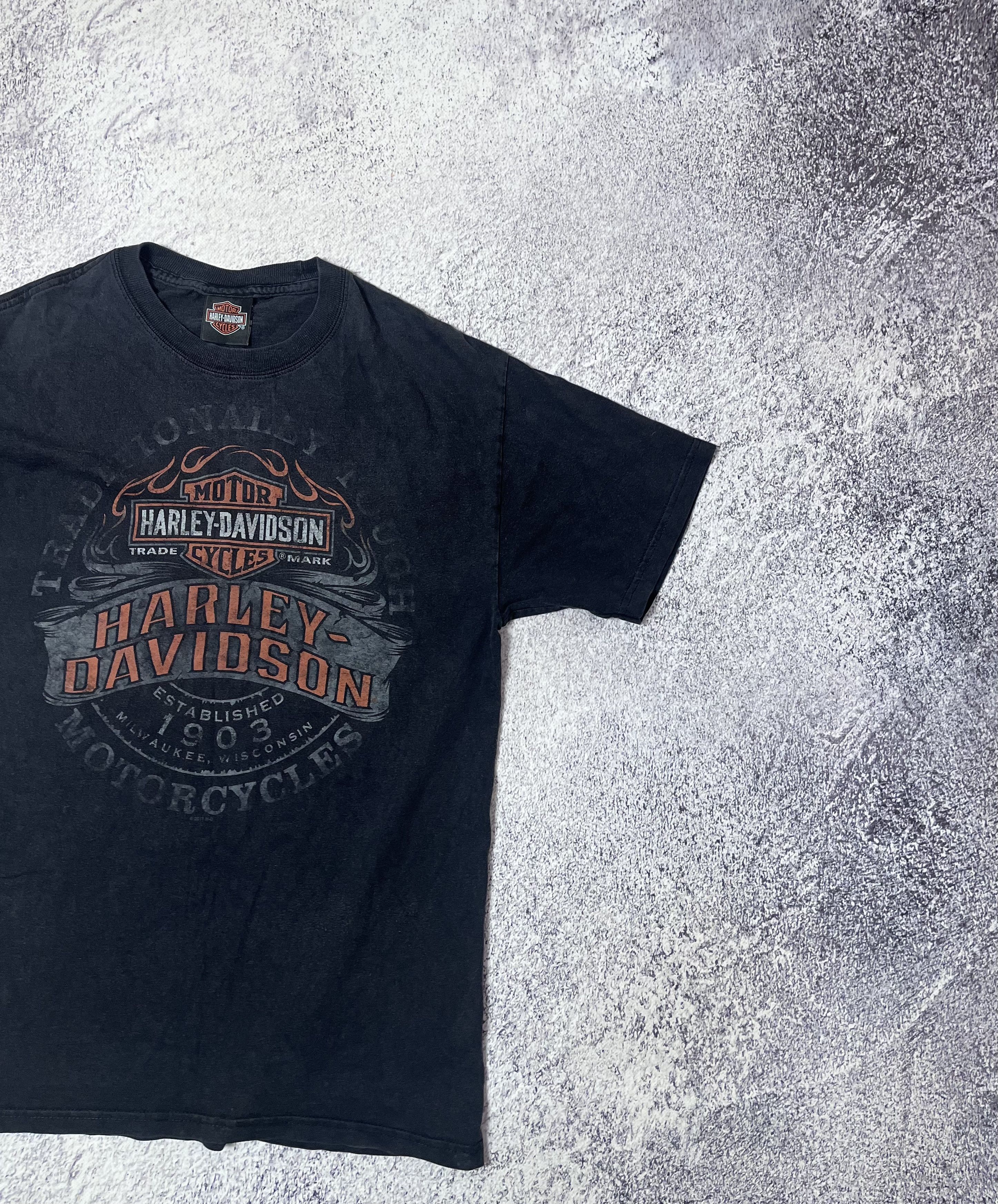 Harley Davidson × Vintage Vintage men’s T-shirt Harley-Davidson 2011 size M Size US M / EU 48-50 / 2 - 6 Thumbnail