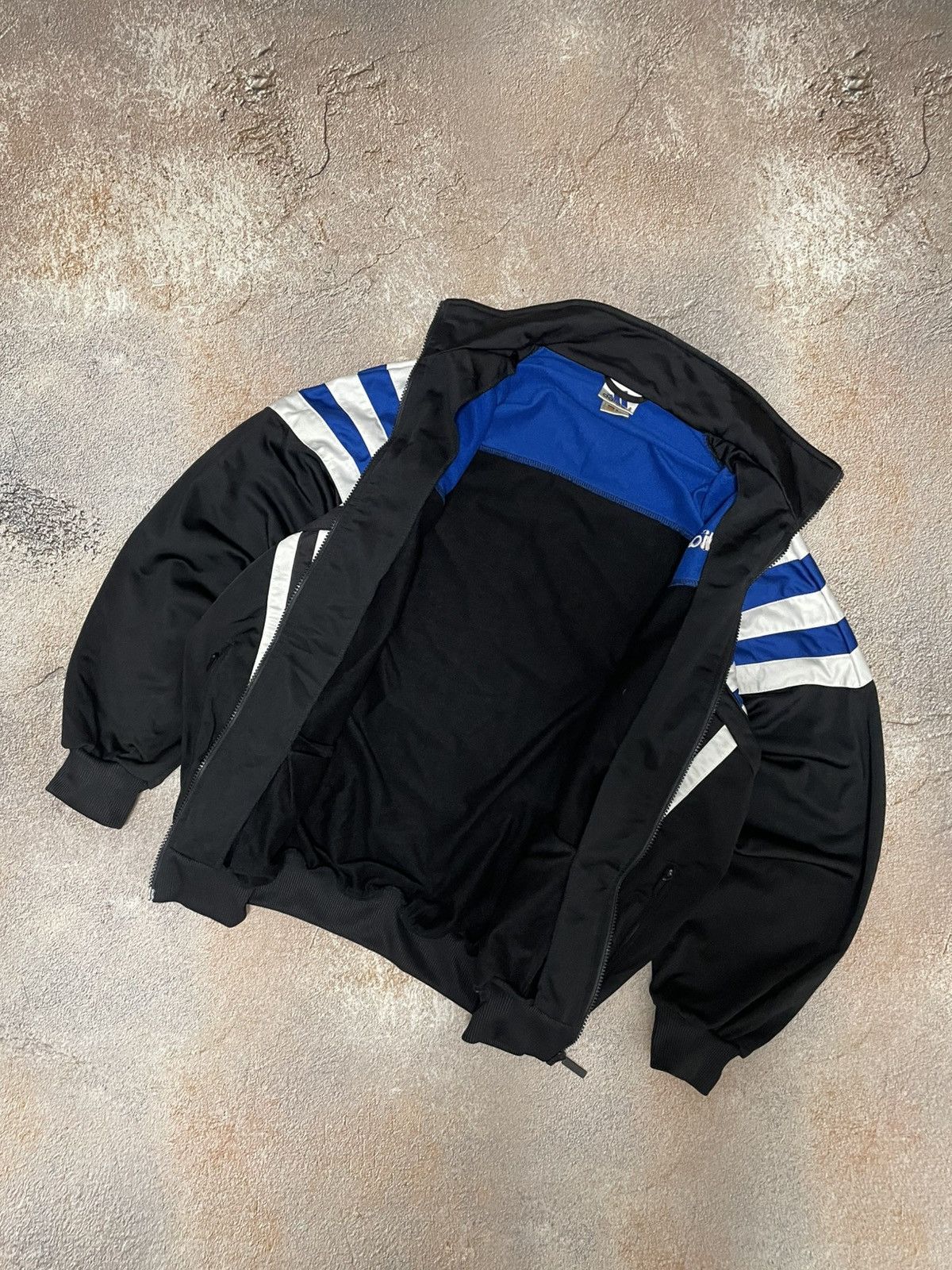 Adidas Vintage Adidas Three Stripes Cotton Tracksuit Set Size US L / EU 52-54 / 3 - 6 Thumbnail