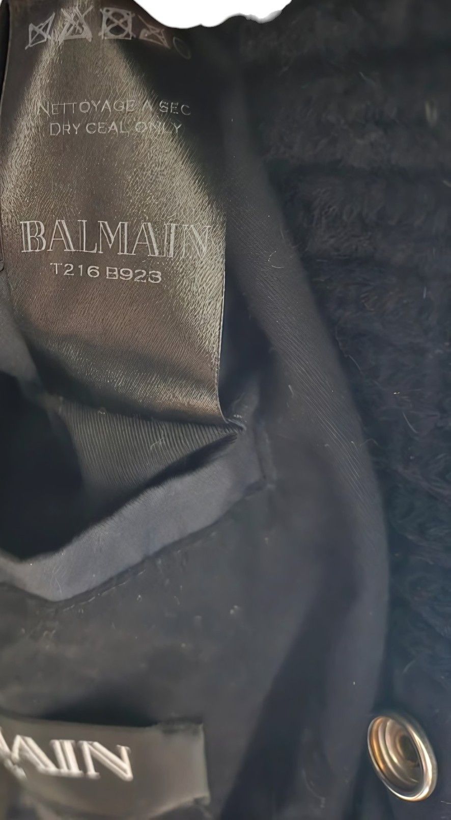 Balmain GOOSE DOWN PADDED BIKER JACKET Size US M / EU 48-50 / 2 - 12 Thumbnail