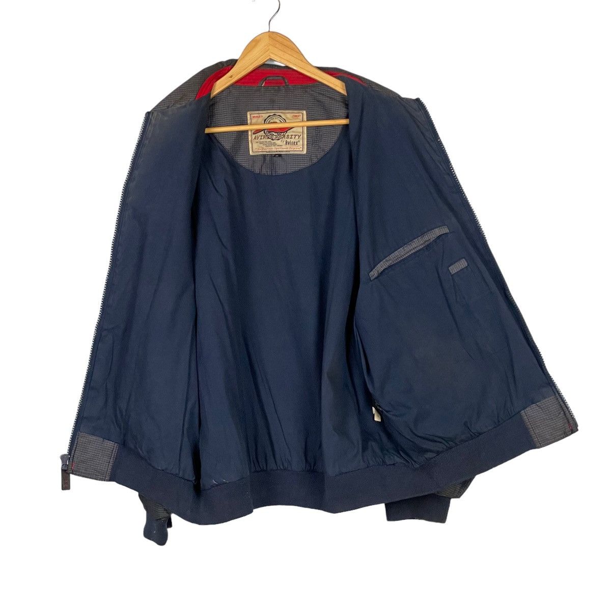Avirex Vintage 90s Avirex Varsity Nylon Jacket Size US XL / EU 56 / 4 - 16 Thumbnail