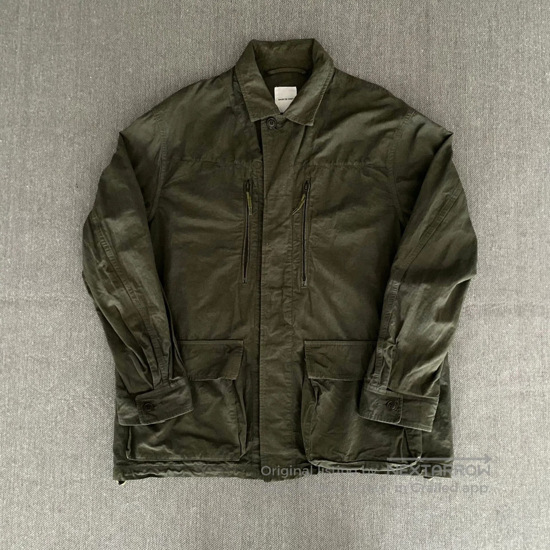 Sage De Cret Sage De Cret Military Green Jacket. Size US L / EU 52-54 / 3 - 1 Thumbnail
