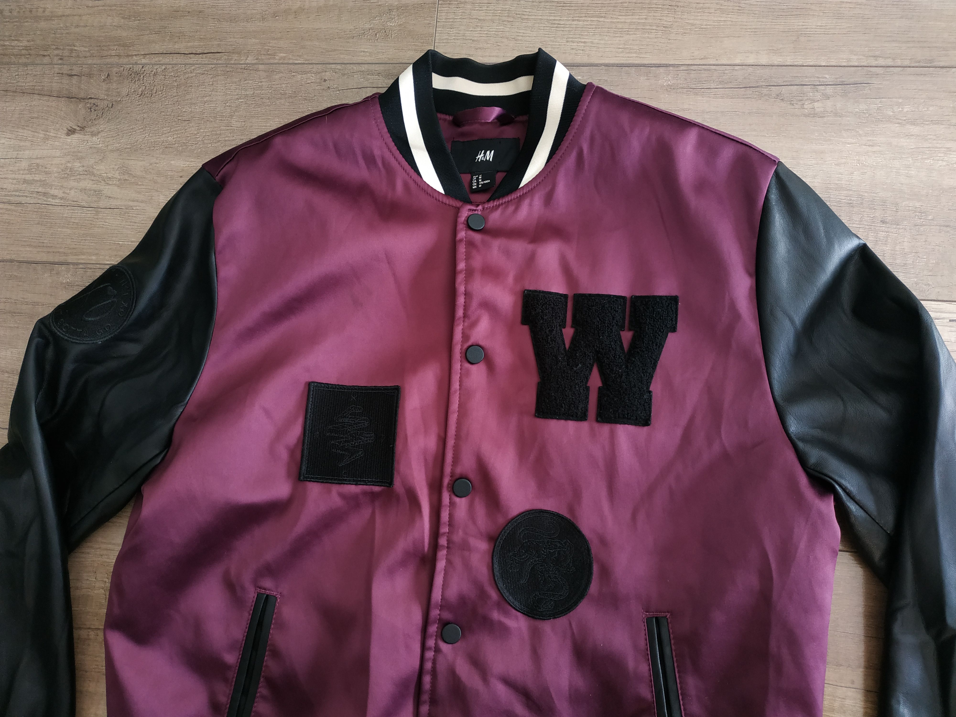 H&M × The Weeknd H&M x The Weeknd Men's Varsity/Bomber Jacket, s. MEDIUM Size US M / EU 48-50 / 2 - 5 Thumbnail