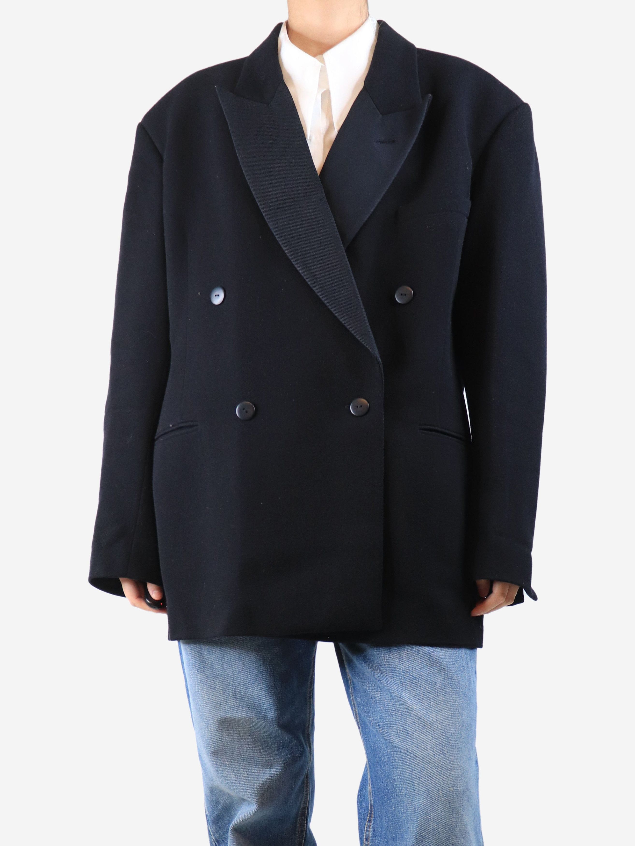 Other Black double-breasted wool jacket - UK 10 Size M / US 6-8 / IT 42-44 - 1 Thumbnail