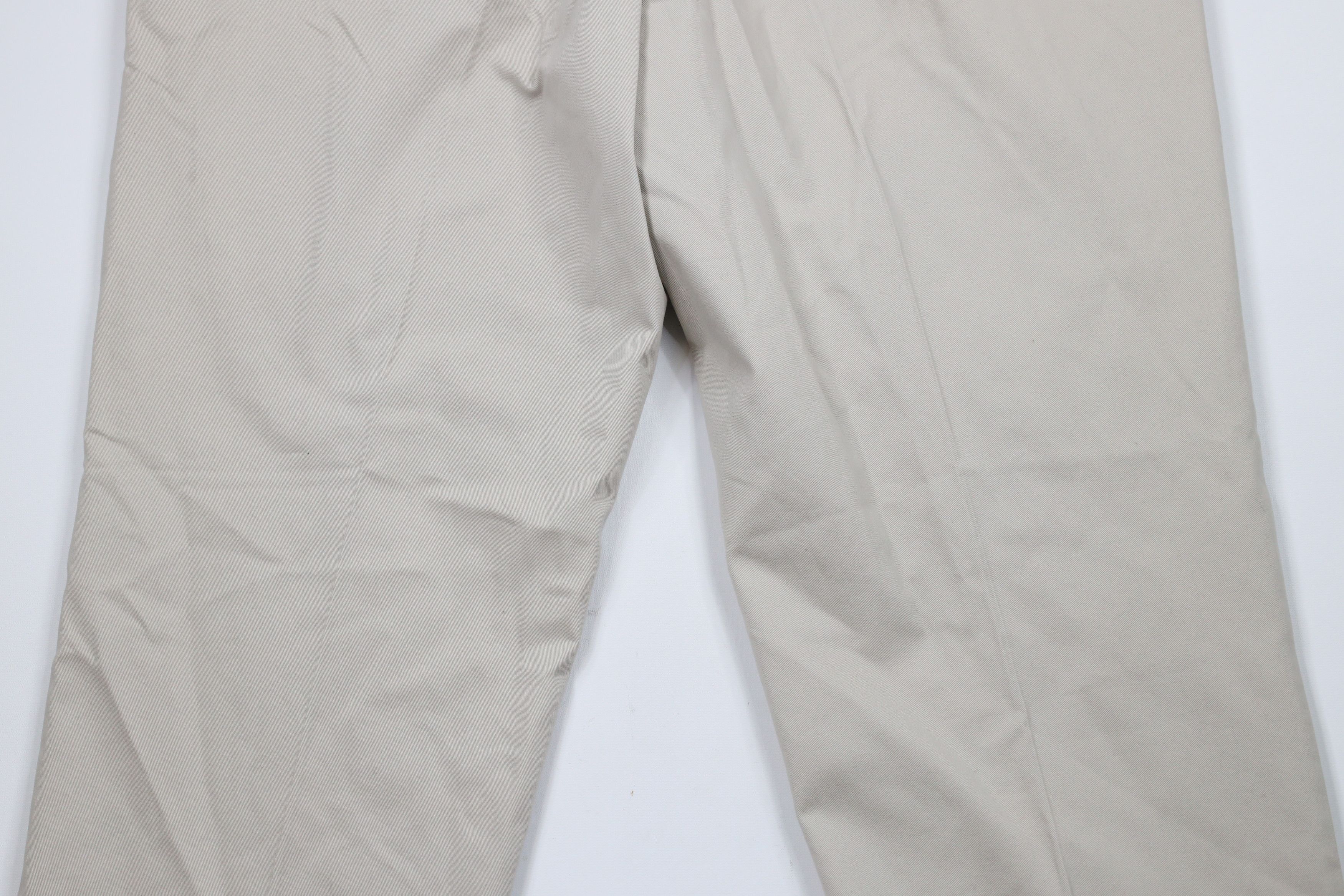L.L. Bean × Vintage Deadstock Vintage LL Bean Chino Pants Trousers Stone Cotton Size US 42 / EU 58 - 11 Thumbnail