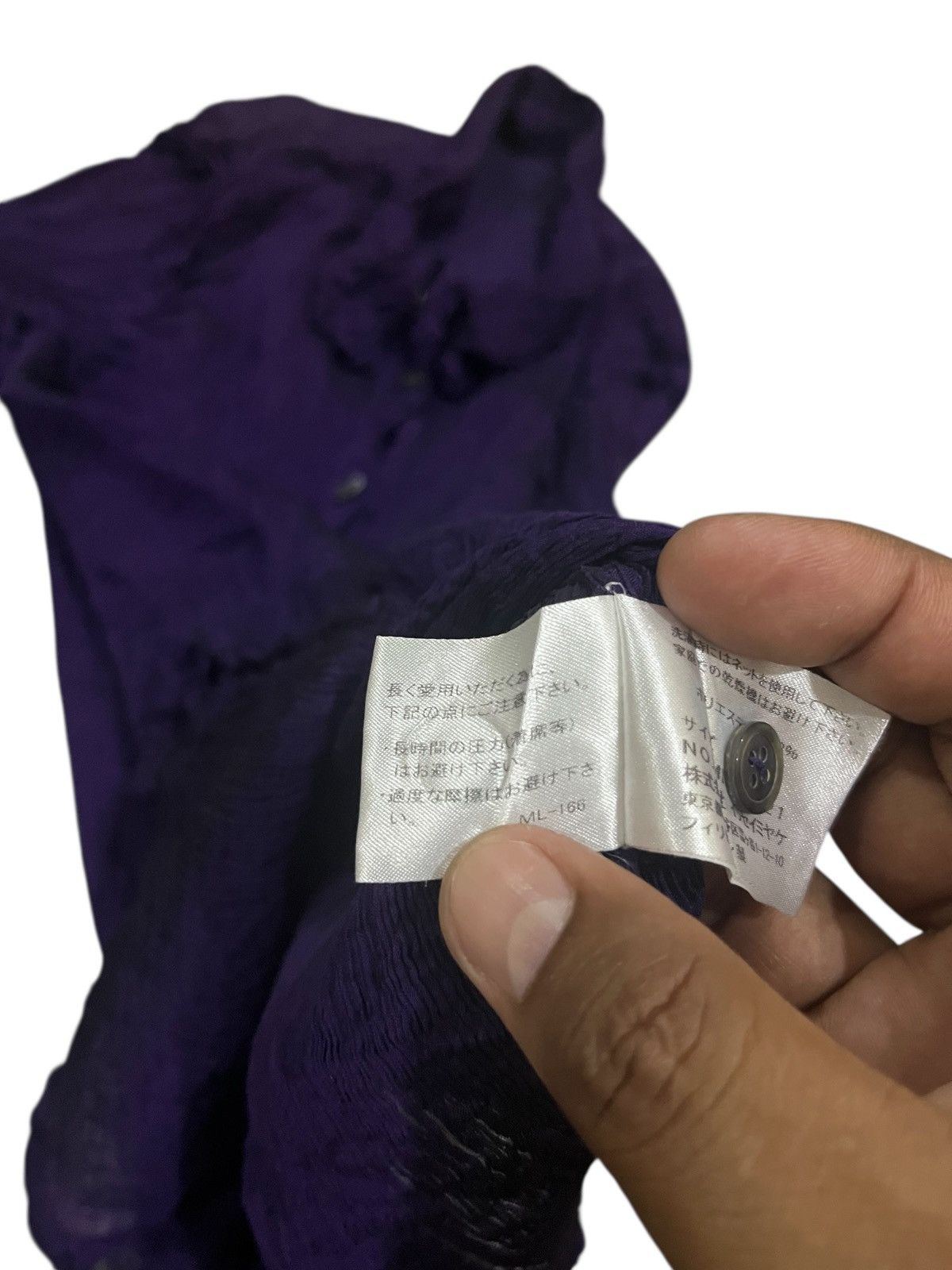 Issey Miyake ISSEY MIYAKE PLEATED DIAMOND CUT SHIRT MIO1FJ521 Size S / US 4 / IT 40 - 9 Thumbnail