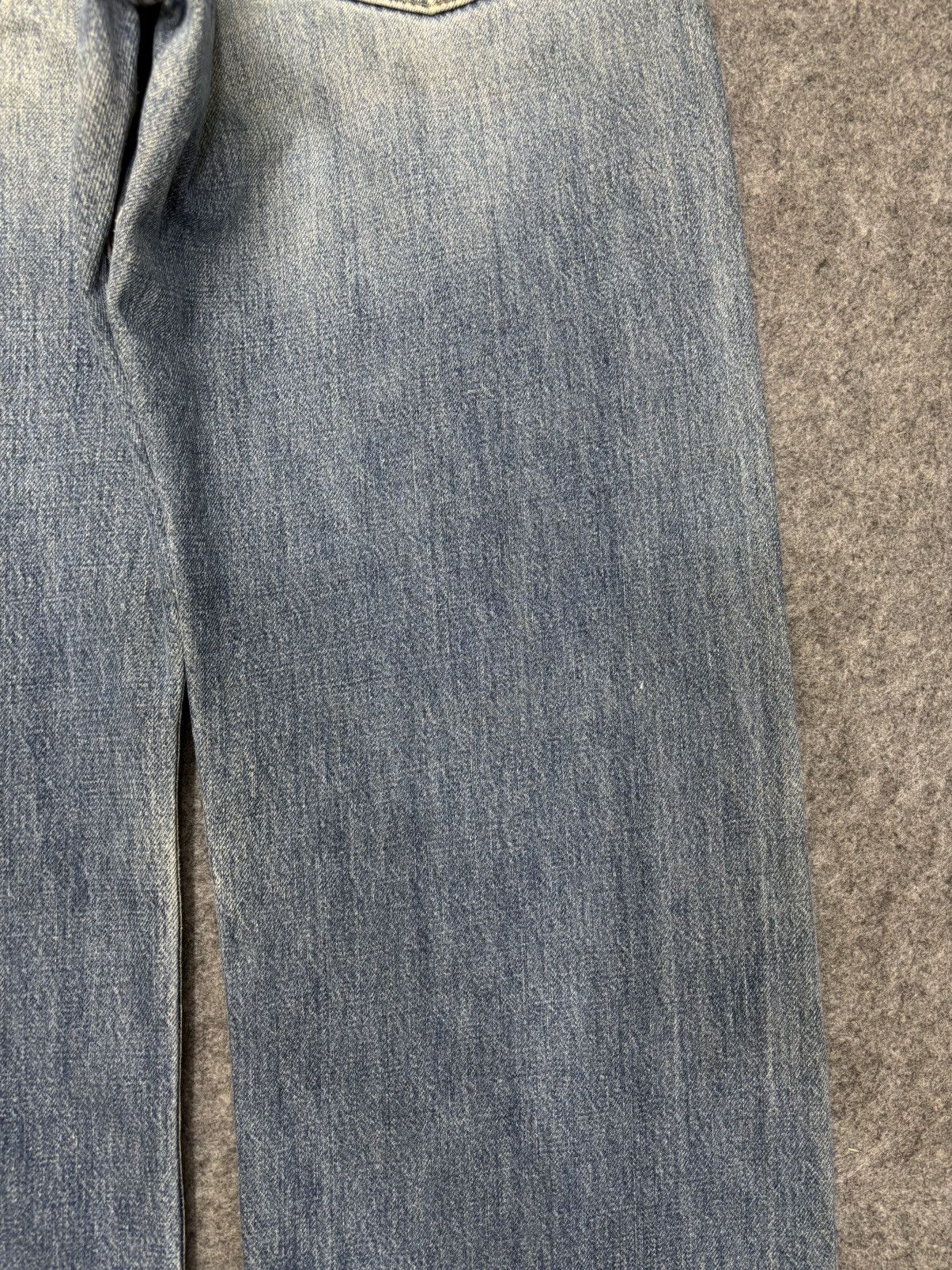 Edwin 💥Wide 90s💥Vintage Edwin Mnimalist Fade Selvedge Denim F626 Size US 29 - 12 Thumbnail