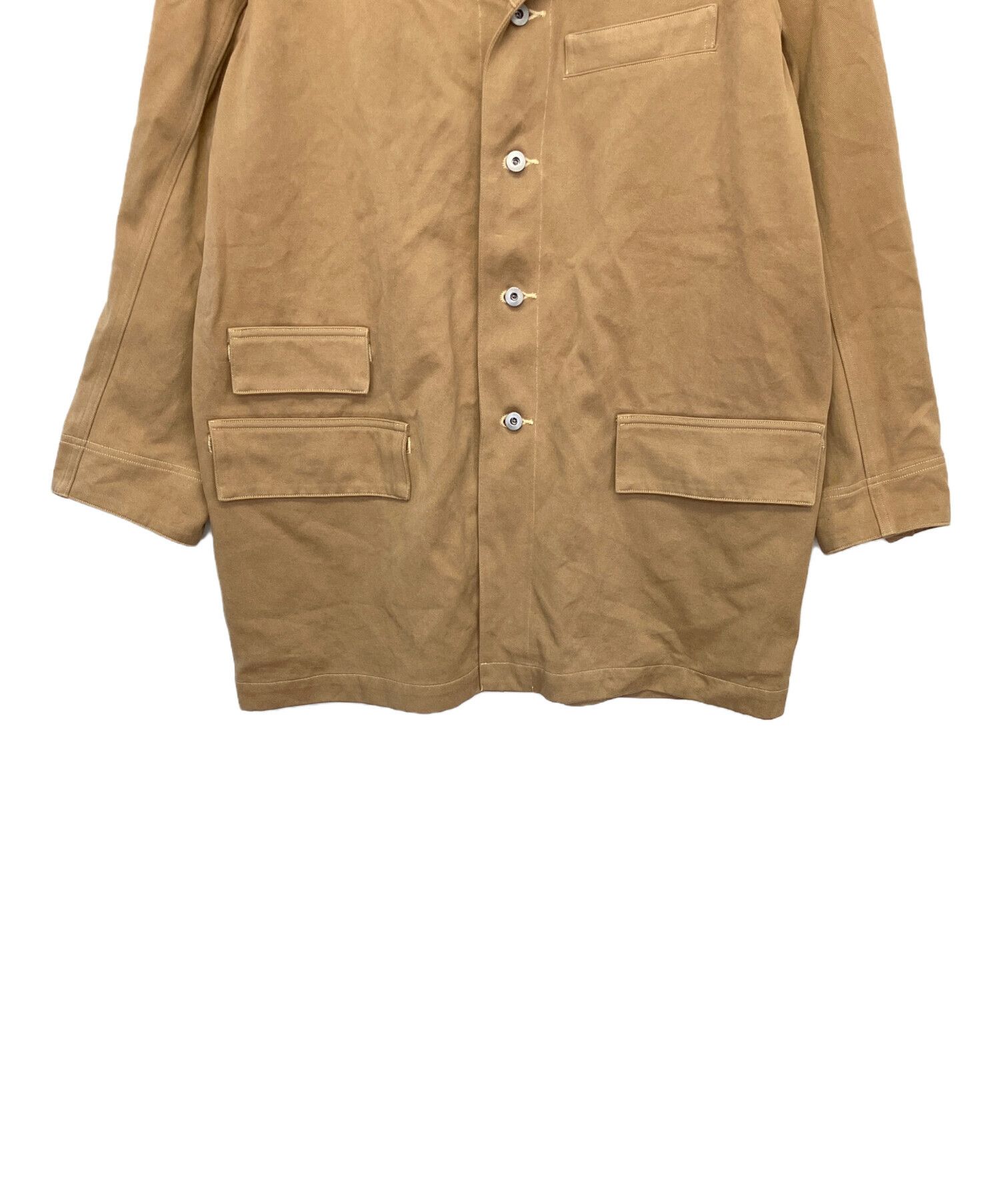 Taiga Takahashi Taiga Takahashi 21AW ENGINEER COAT Brown 38 Size US L / EU 52-54 / 3 - 3 Thumbnail
