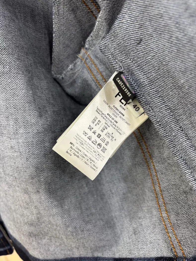 Fendi Fendi Short denim jacket Size XS / US 0-2 / IT 36-38 - 4 Thumbnail