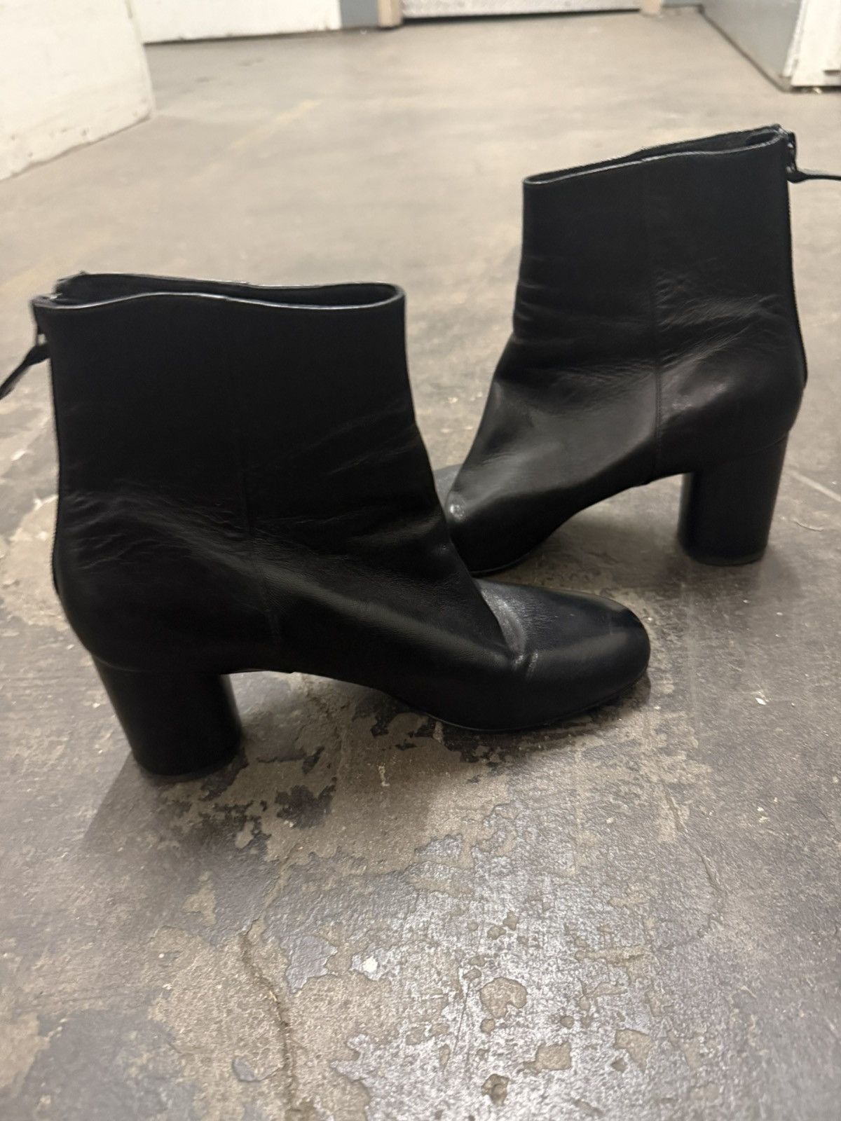 Sandro SANDRO SACHA LEATHER ANKLE BOOT Size US 7 / IT 37 - 2 Thumbnail
