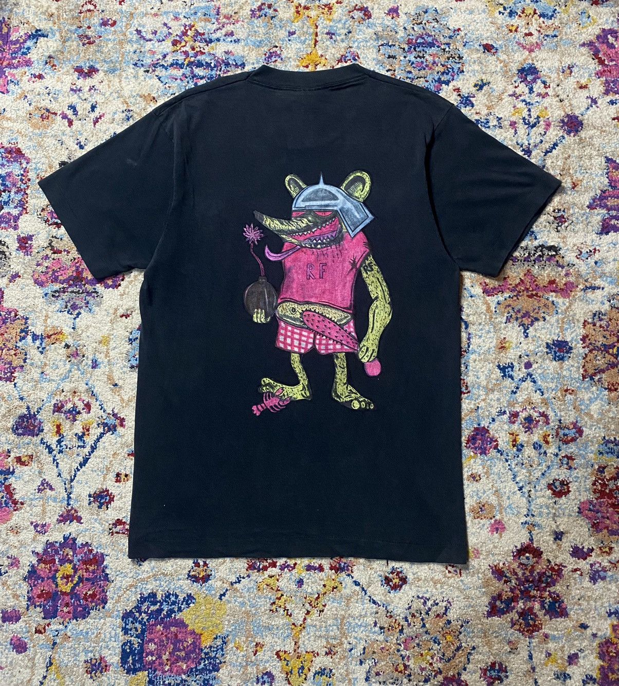 Vintage 1989 Vintage Ed Roth Maine Rat Fink Birdlegs Copyrights M Size US M / EU 48-50 / 2 - 2 Thumbnail