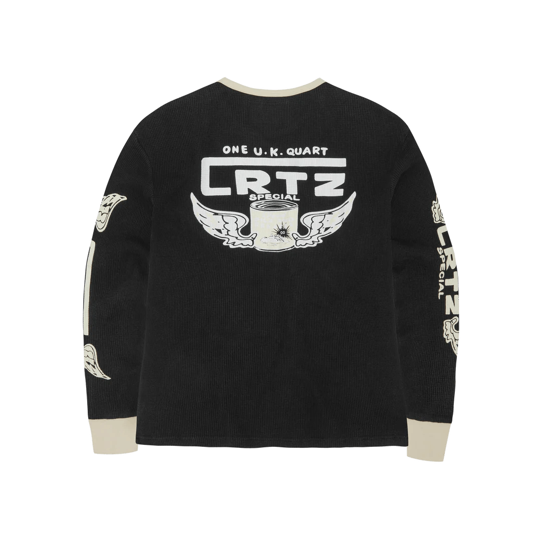 Corteiz GASOLINA WAFFLE THERMAL Size US M / EU 48-50 / 2 - 1 Thumbnail