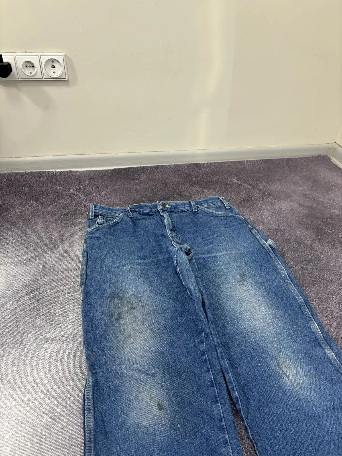 Dickies × Vintage Vintage Dickies Y2K Relaxed Fit USA Hype Blue Denim Jeans Size US 36 / EU 52 - 6 Thumbnail