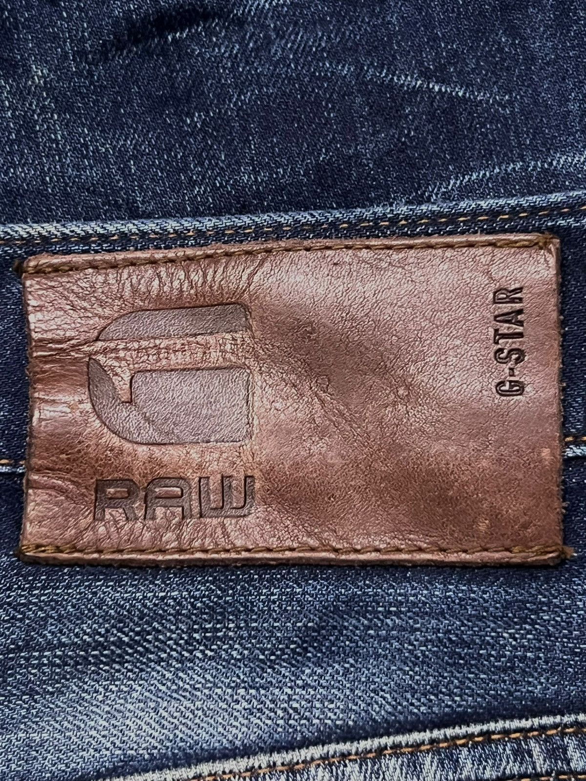 G-Star Vintage G-Star Raw - Faded Wash, Distressed Denim Size US 31 - 12 Thumbnail
