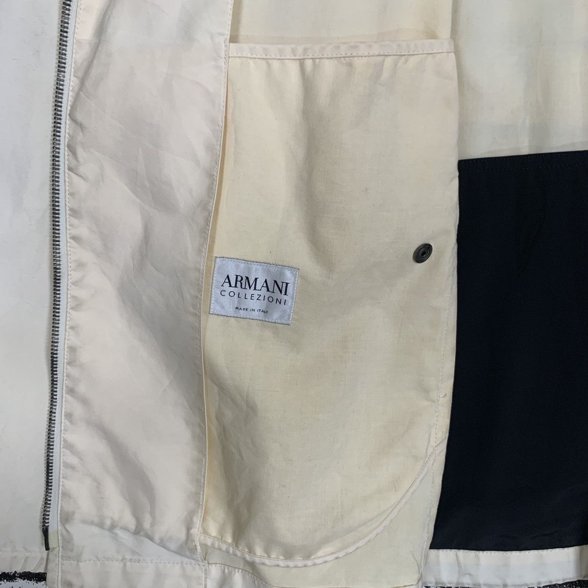 Armani Collezioni Armani Collezioni Cotton Polyester Zip Up Jacket Size US M / EU 48-50 / 2 - 19 Thumbnail