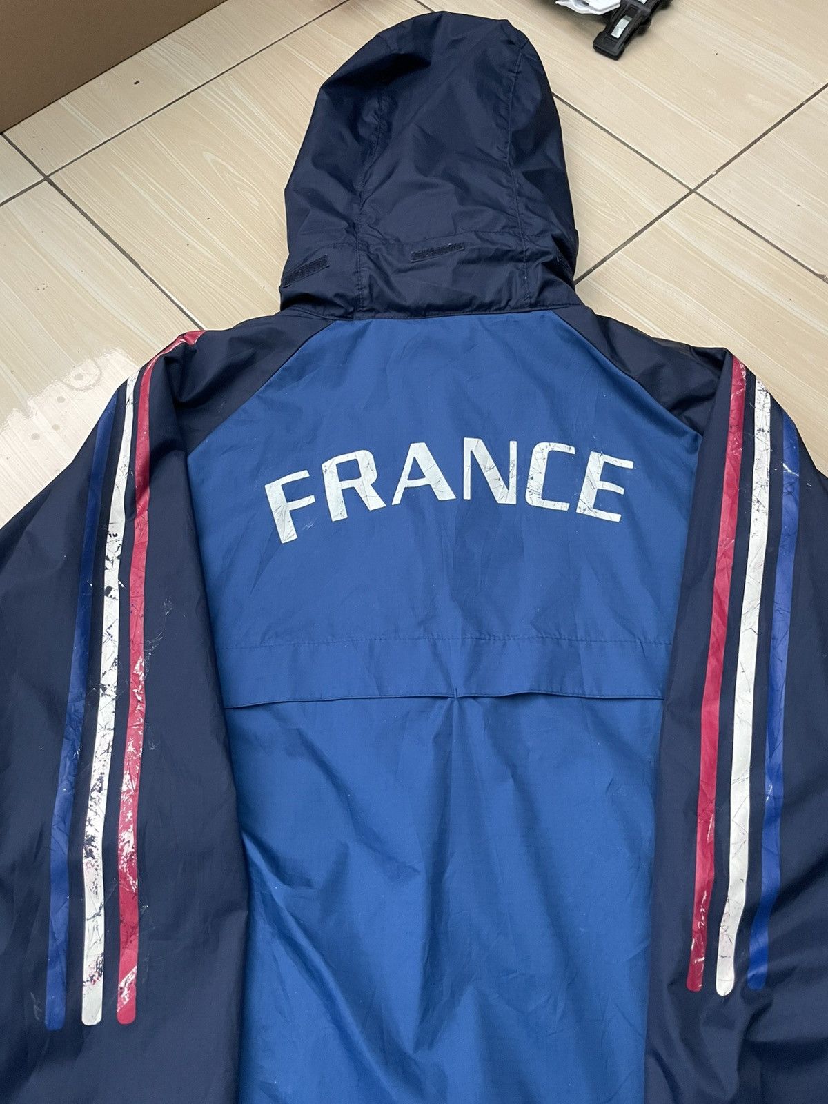 Adidas Vintage jacket France national 2001 Size US XXL / EU 58 / 5 - 11 Thumbnail