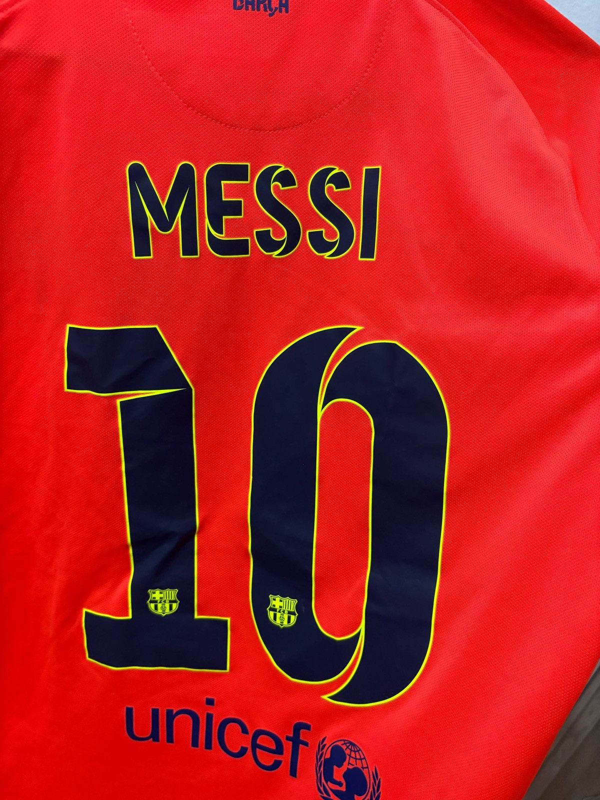 Nike Nike Barcelona Messi 10 2014 Size US M / EU 48-50 / 2 - 10 Thumbnail