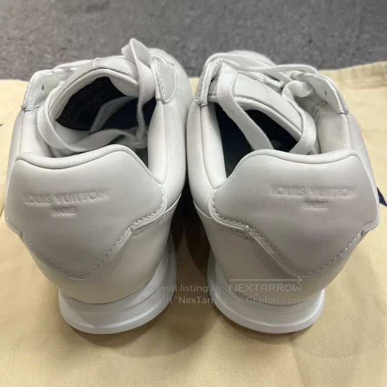 Louis Vuitton Louis Vuitton 25 latest white pattern embossed round toe l Size US 10.5 / EU 43-44 - 3 Thumbnail