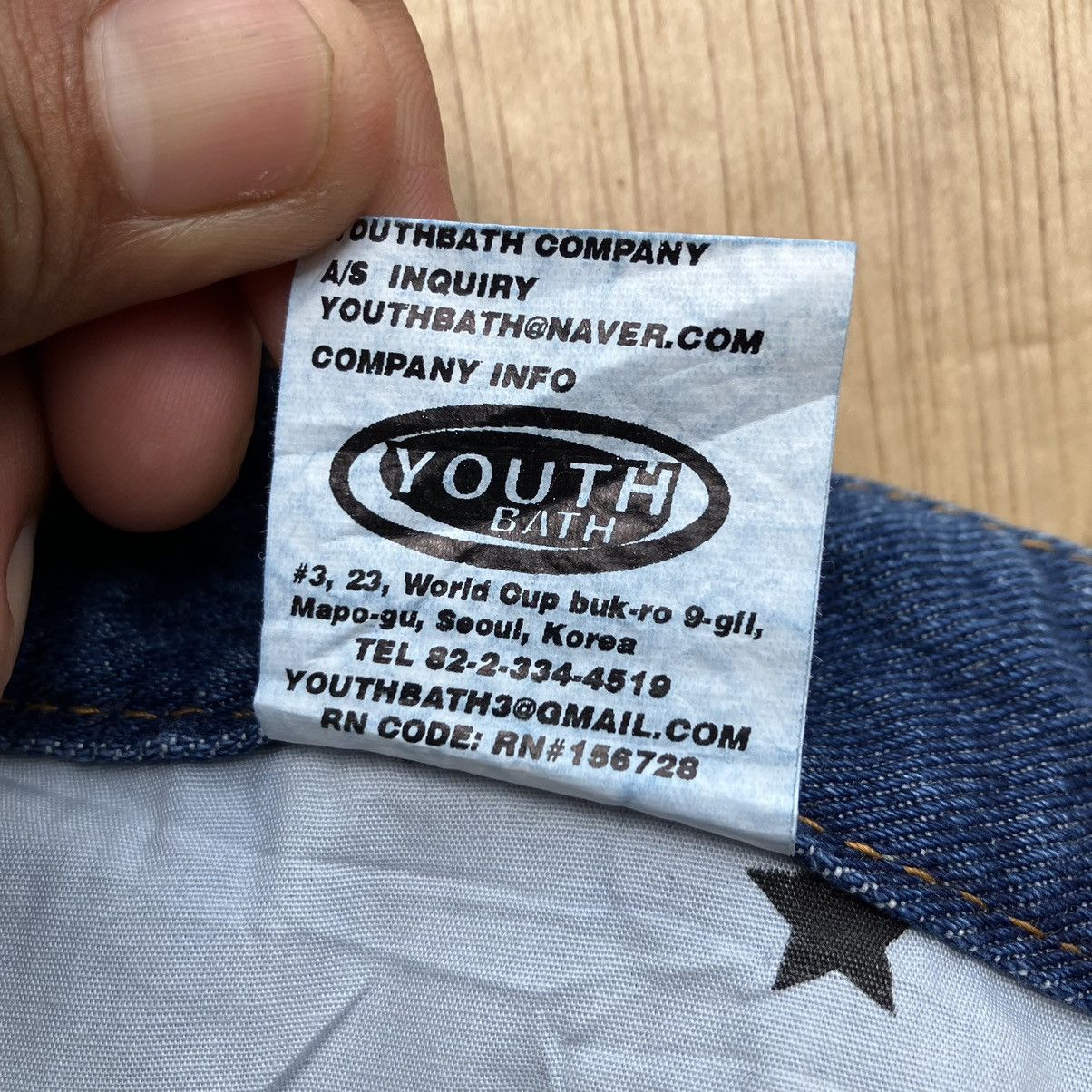 Designer YOUTH BATH WIDE WRESTLER WASH DENIM Size US 35 - 5 Thumbnail
