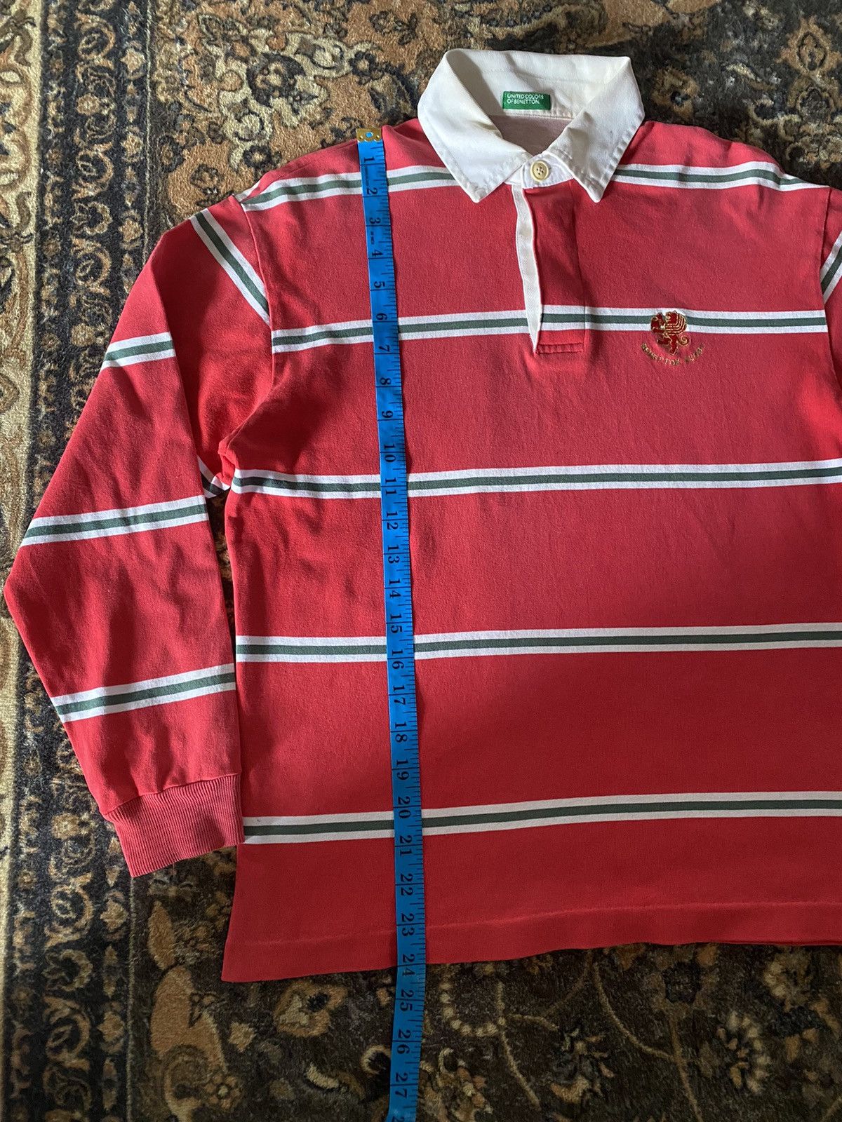 Other United Colors Of Benetton Long Sleeve Polo Rugby Size US S / EU 44-46 / 1 - 7 Thumbnail