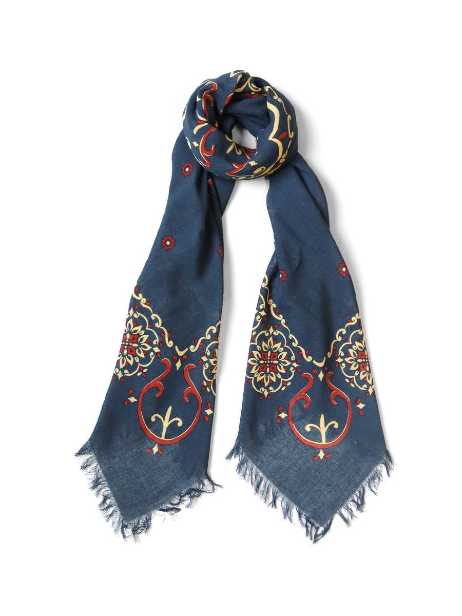 kapital Hemp Rayon Fringe Scarf Habanaja