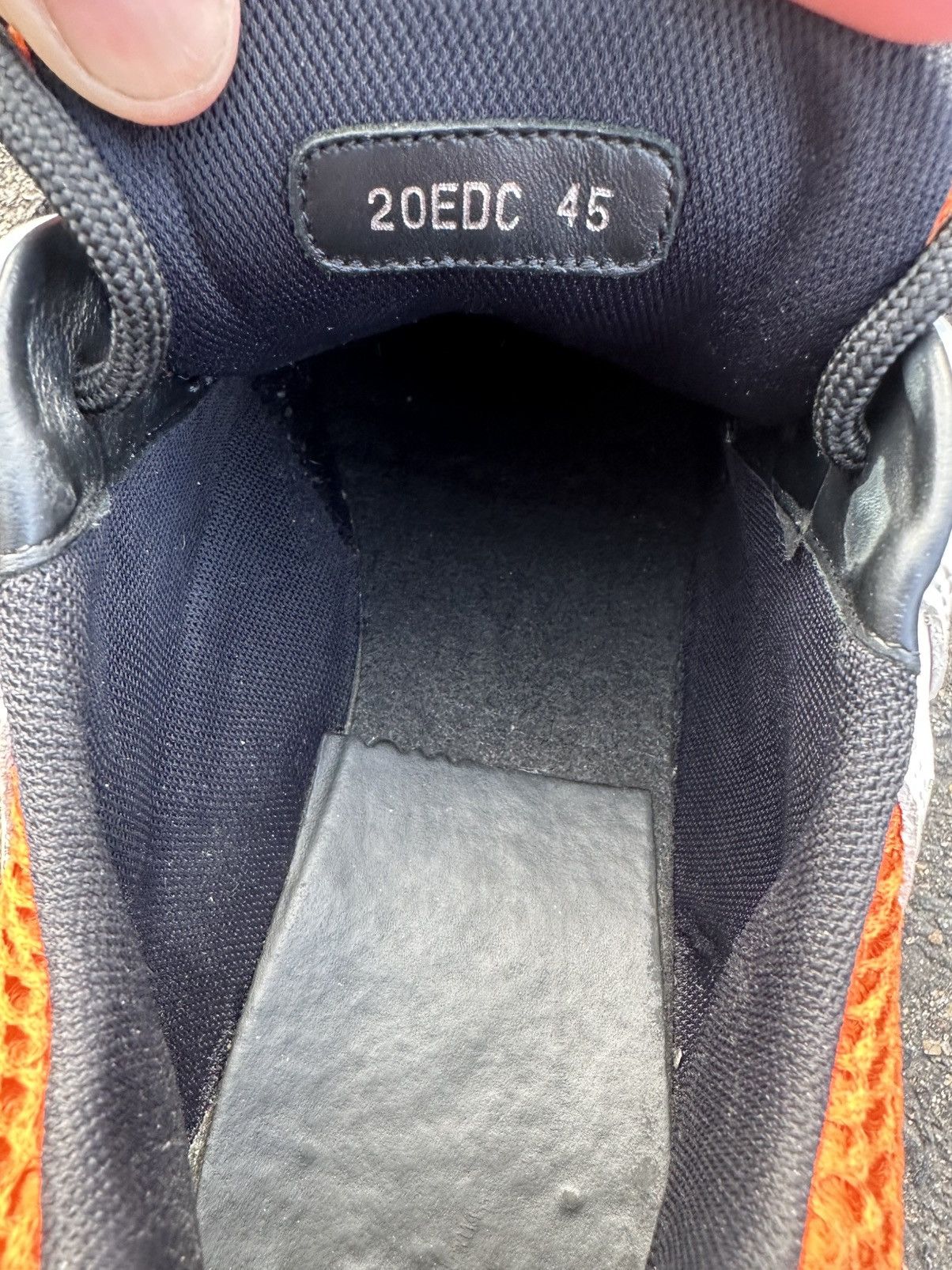 Dior Dior B22 Gray/Orange Size US 12 / EU 45 - 4 Thumbnail