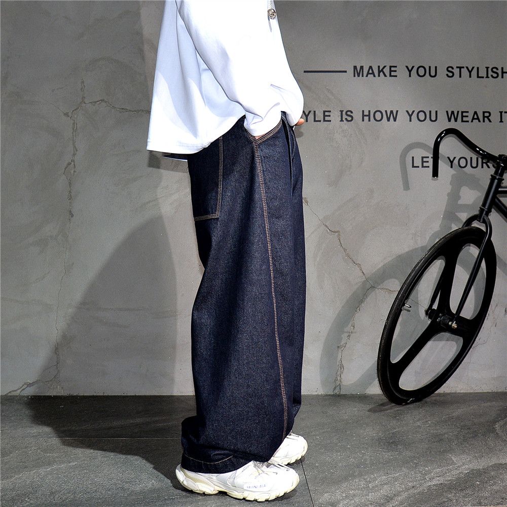 Japanese Brand × Jean High street skate baggy jeans Size US 29 - 9 Thumbnail