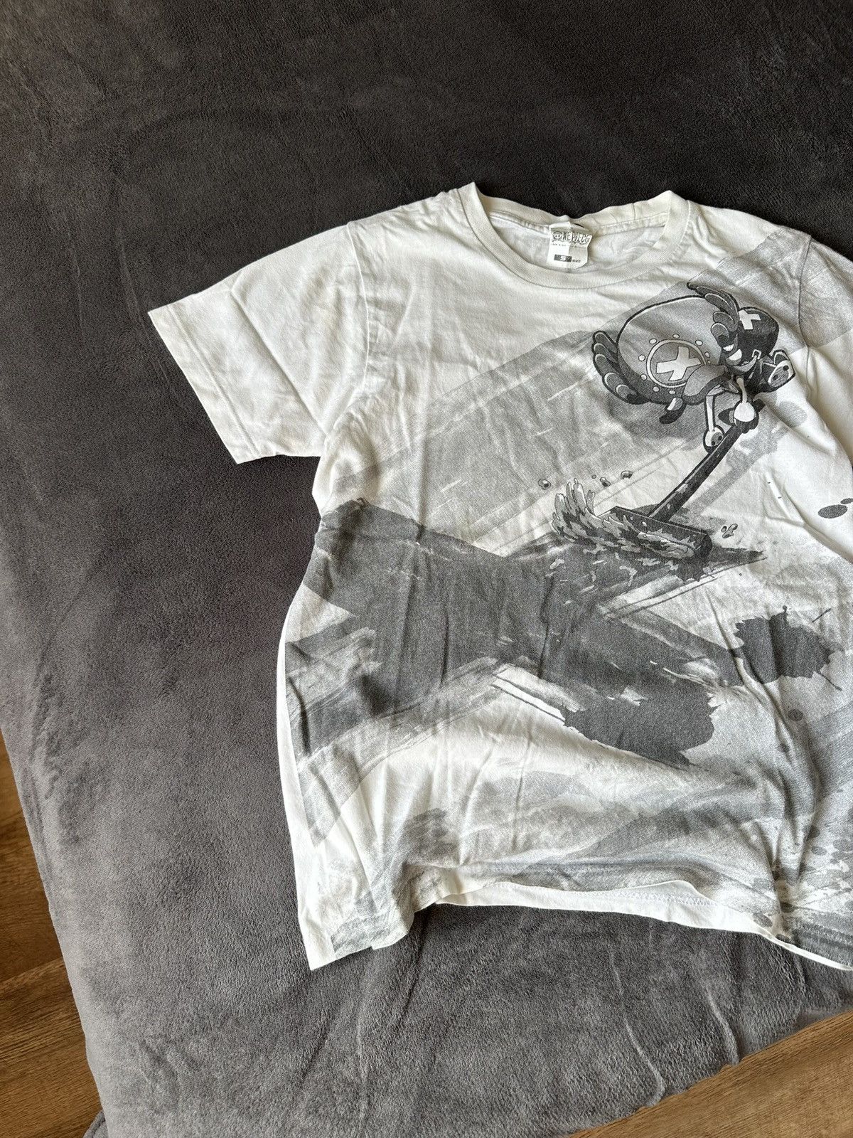 Cartoon Network × One Piece × Vintage One Piece Cartoon Network Anime Tee Logo Size US S / EU 44-46 / 1 - 2 Thumbnail