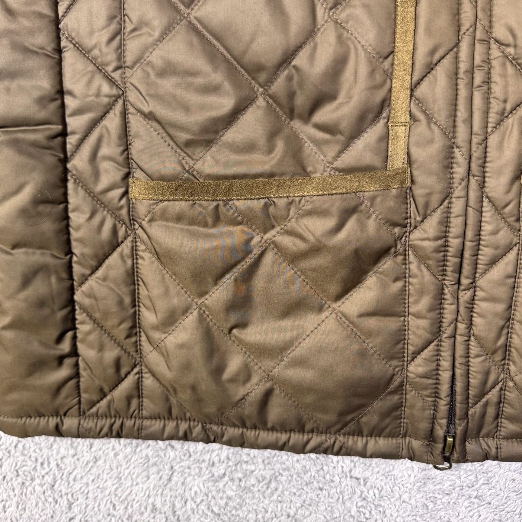 Polo Ralph Lauren VINTAGE Polo Ralph Lauren Vest Men L Diamond Quilted Calf Suede Leather Hunt Vintage Size US L / EU 52-54 / 3 - 5 Thumbnail